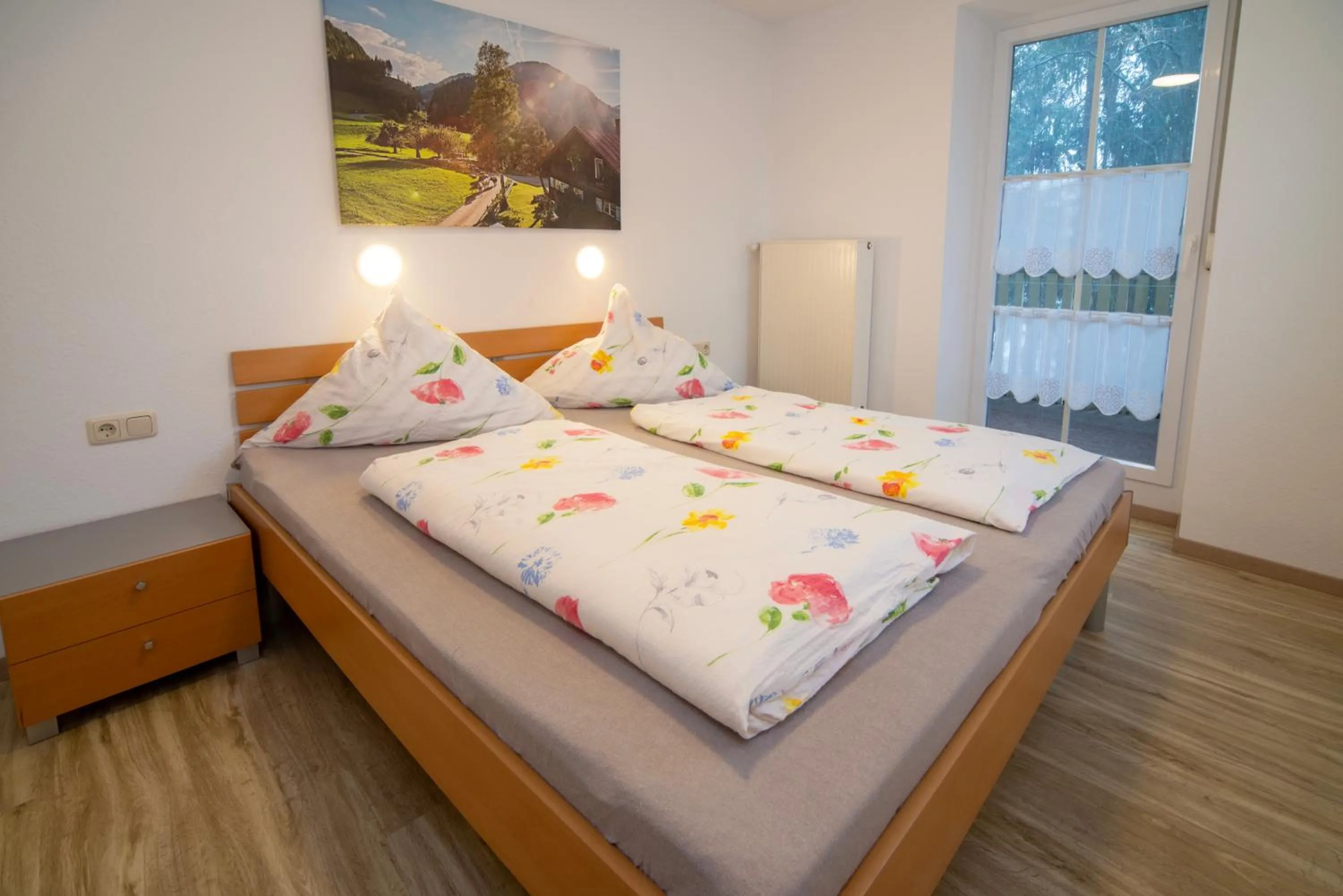 Bed in Haus am Bach