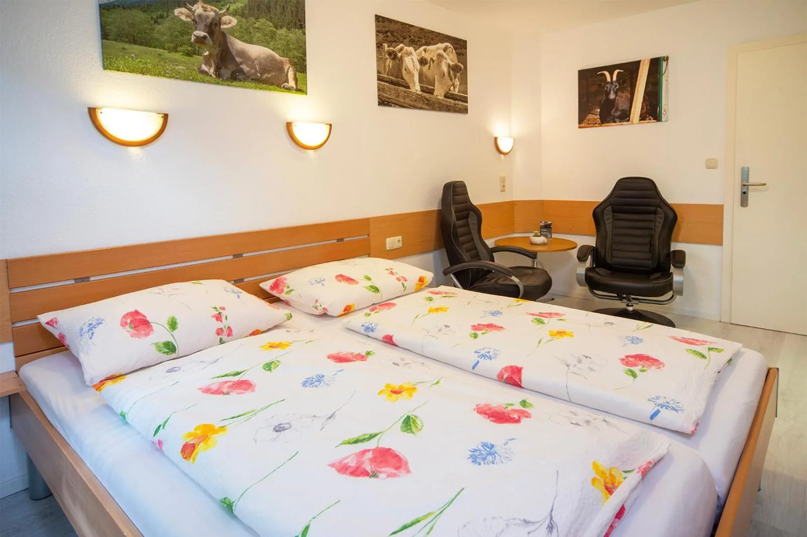 Bed in Haus am Bach
