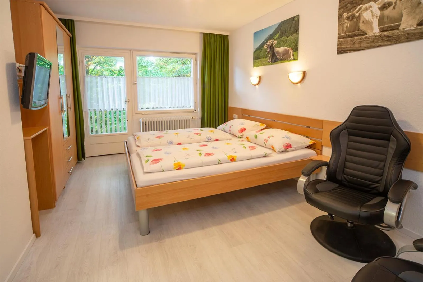 Bed in Haus am Bach