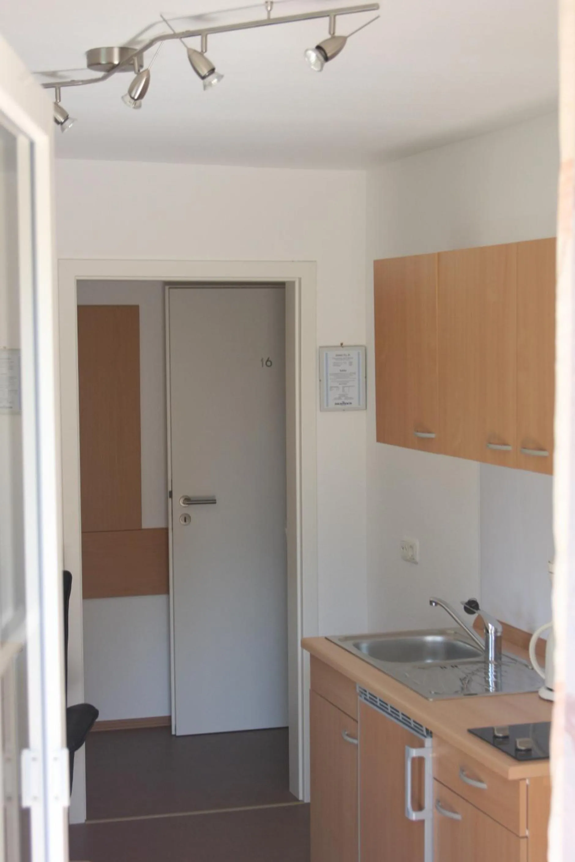 Kitchen or kitchenette in Haus am Bach