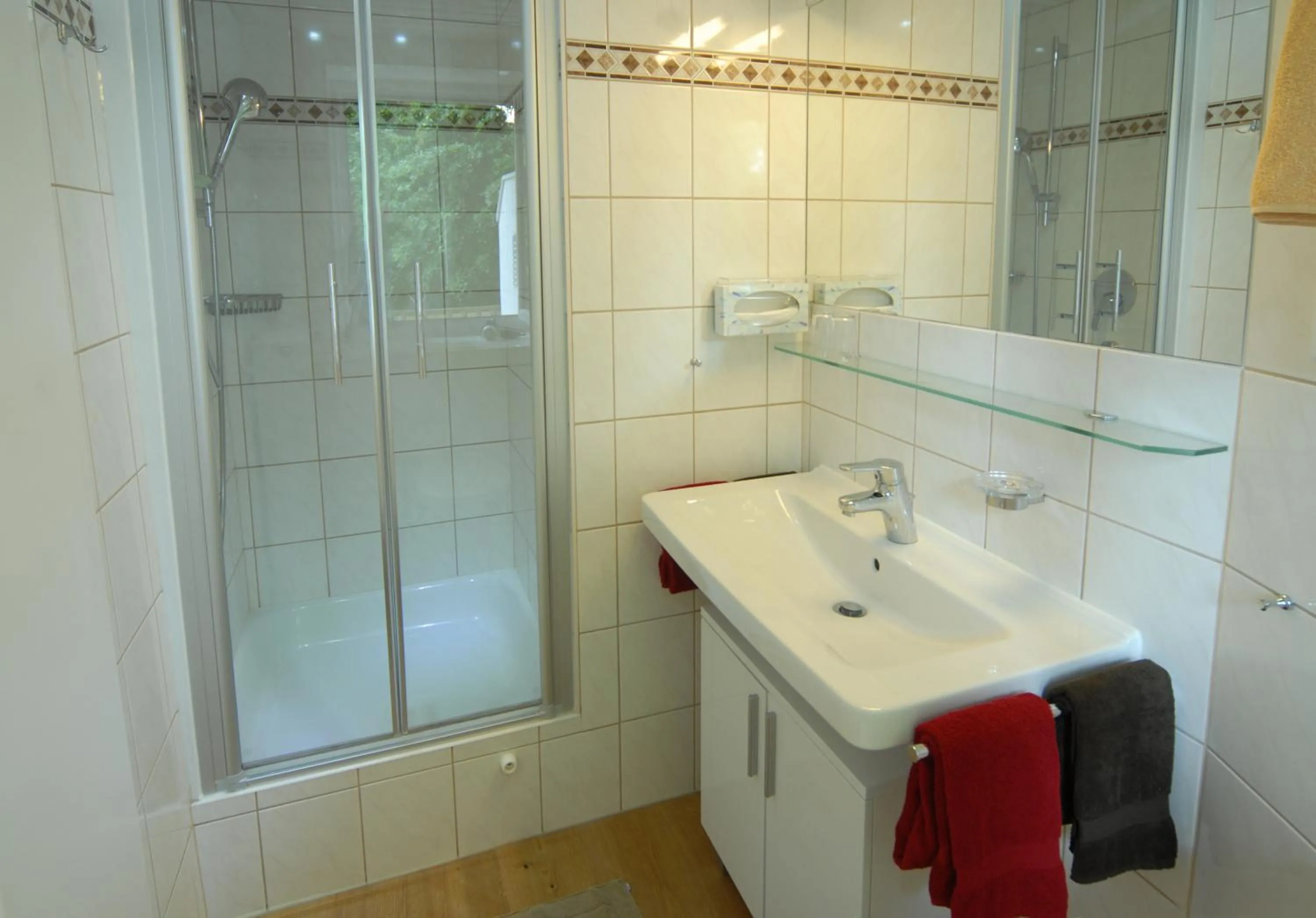 Shower in Haus am Bach