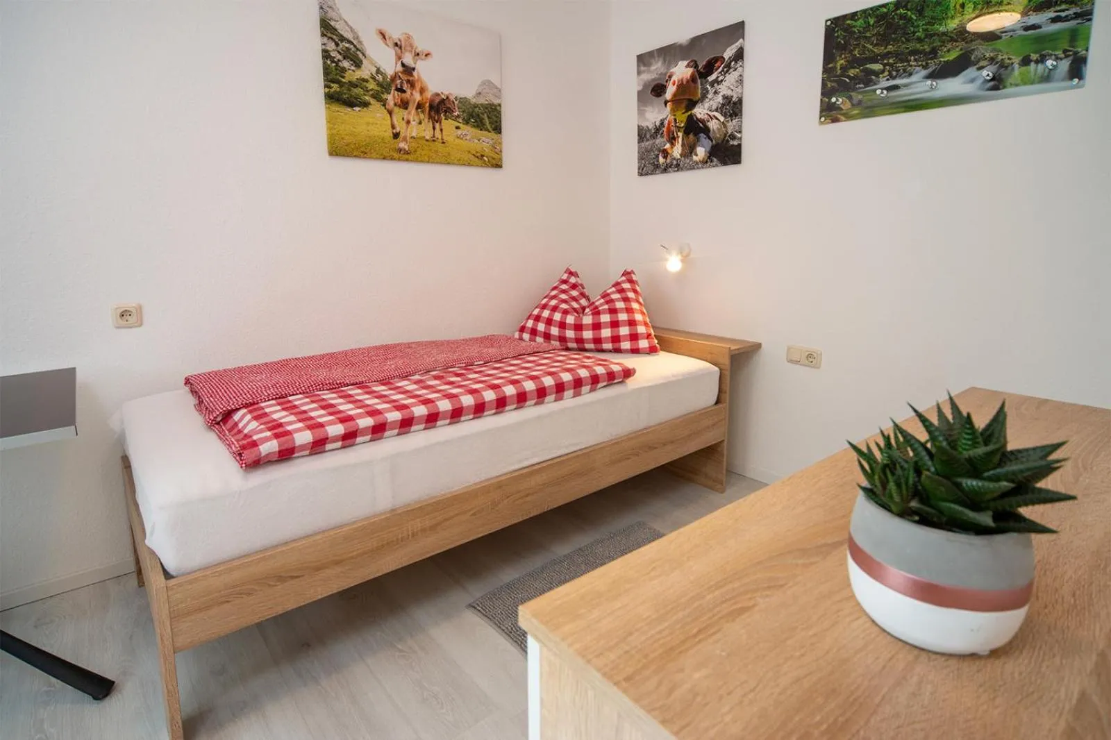 Bed in Haus am Bach