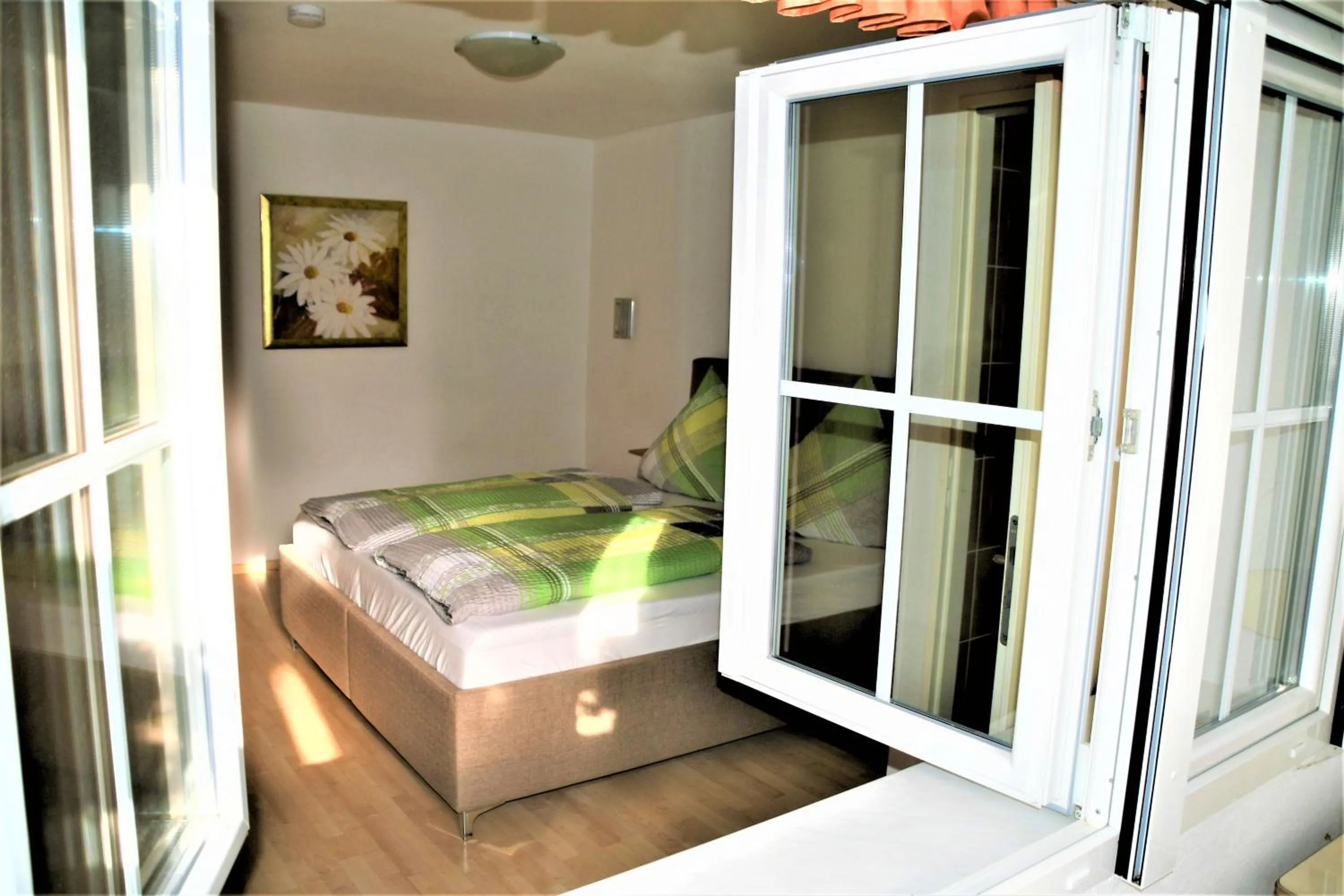Bed in Haus am Bach