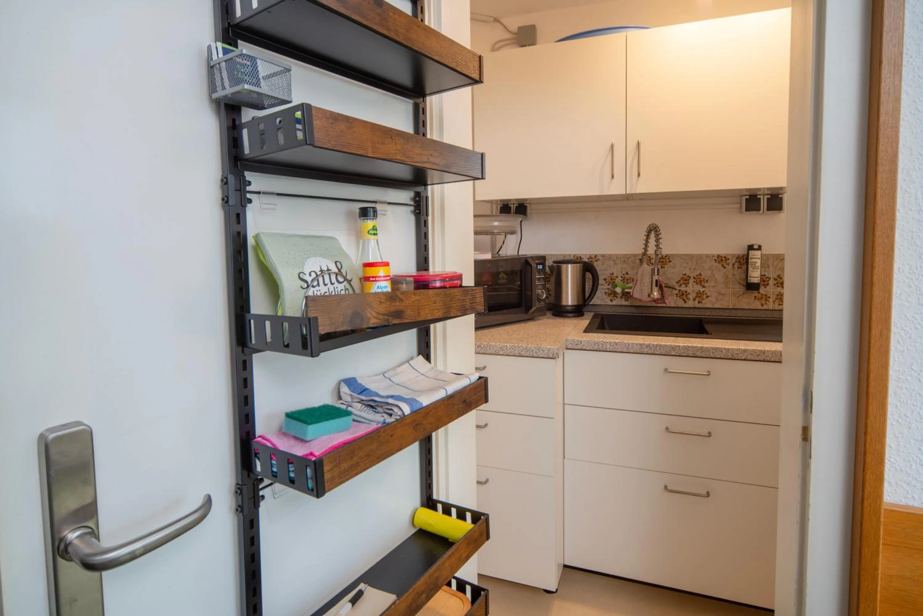 Communal kitchen in Haus am Bach