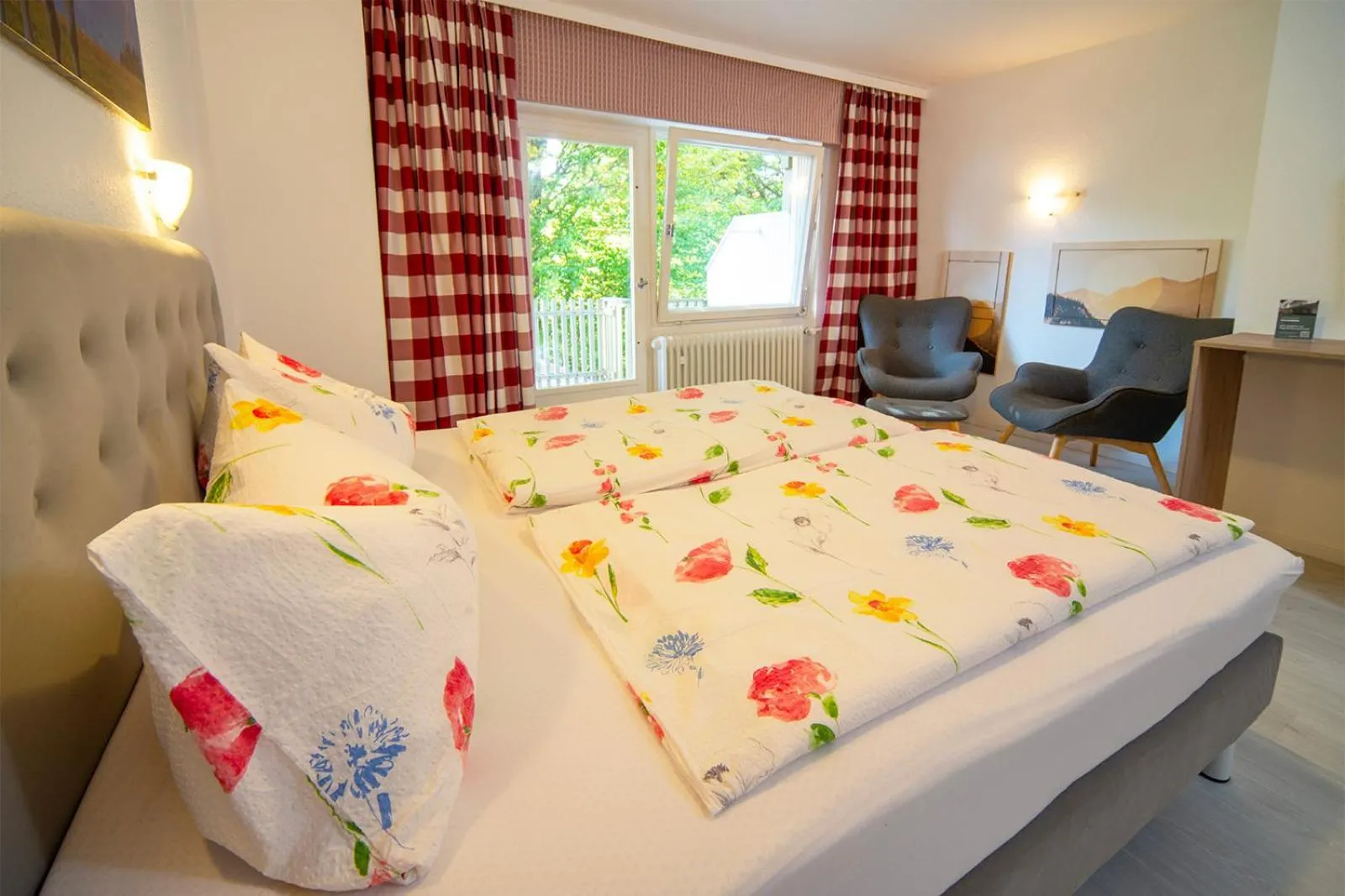 Bed in Haus am Bach