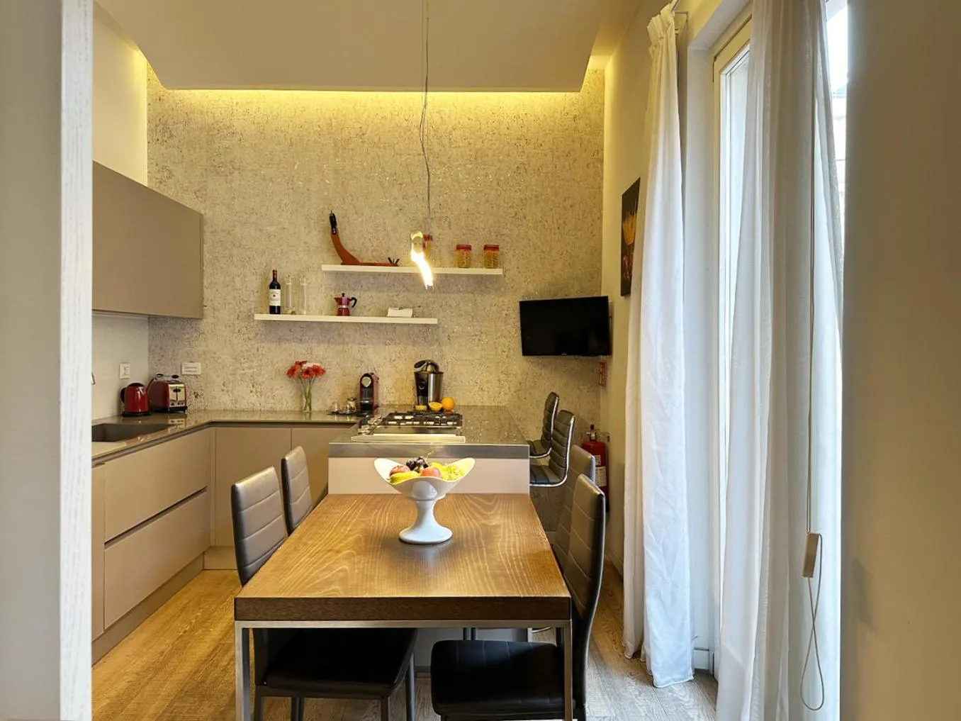 Kitchen or kitchenette in ARCAsuite Tritone Luxury
