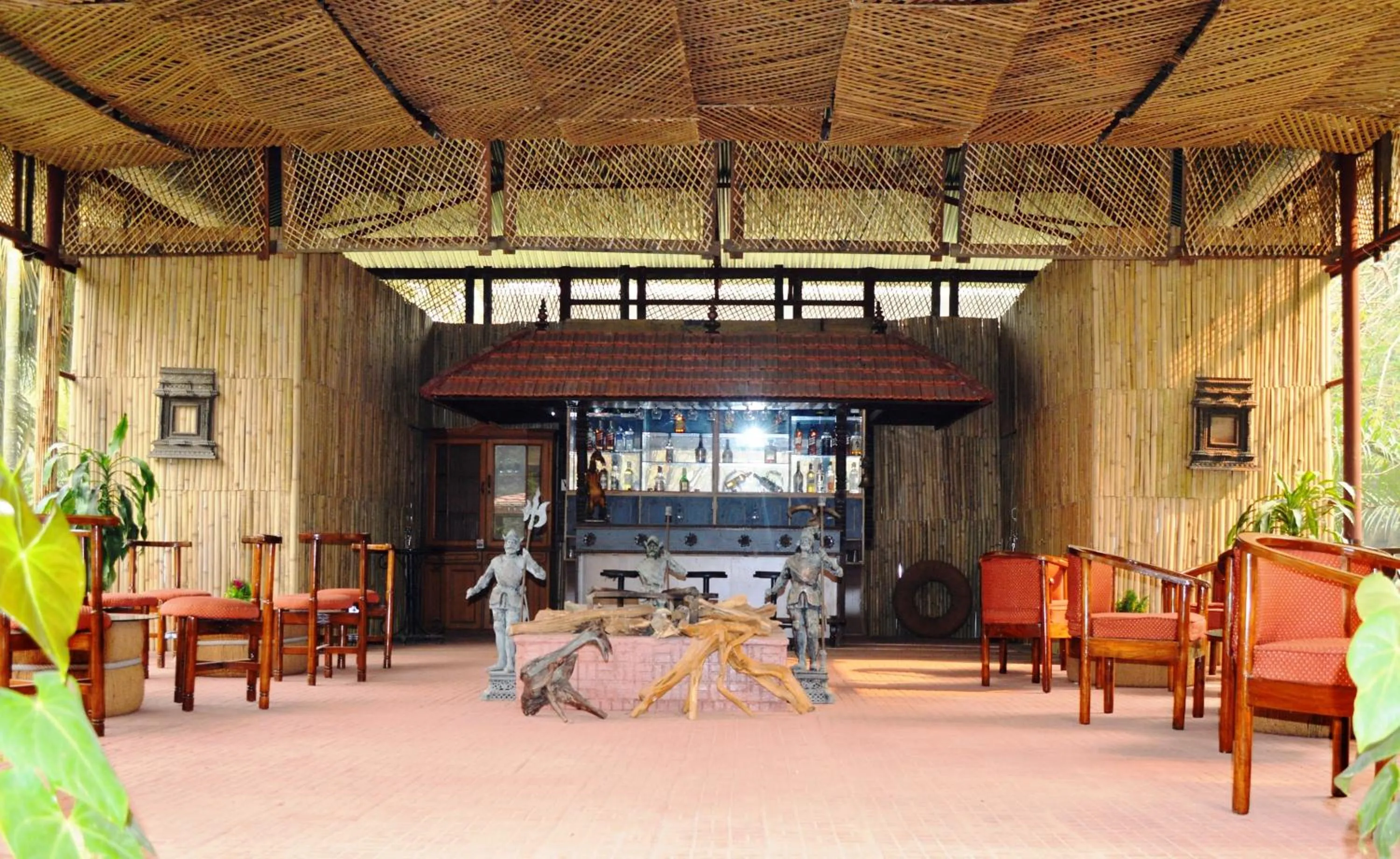 Lounge or bar in Chitwan Paradise Hotel