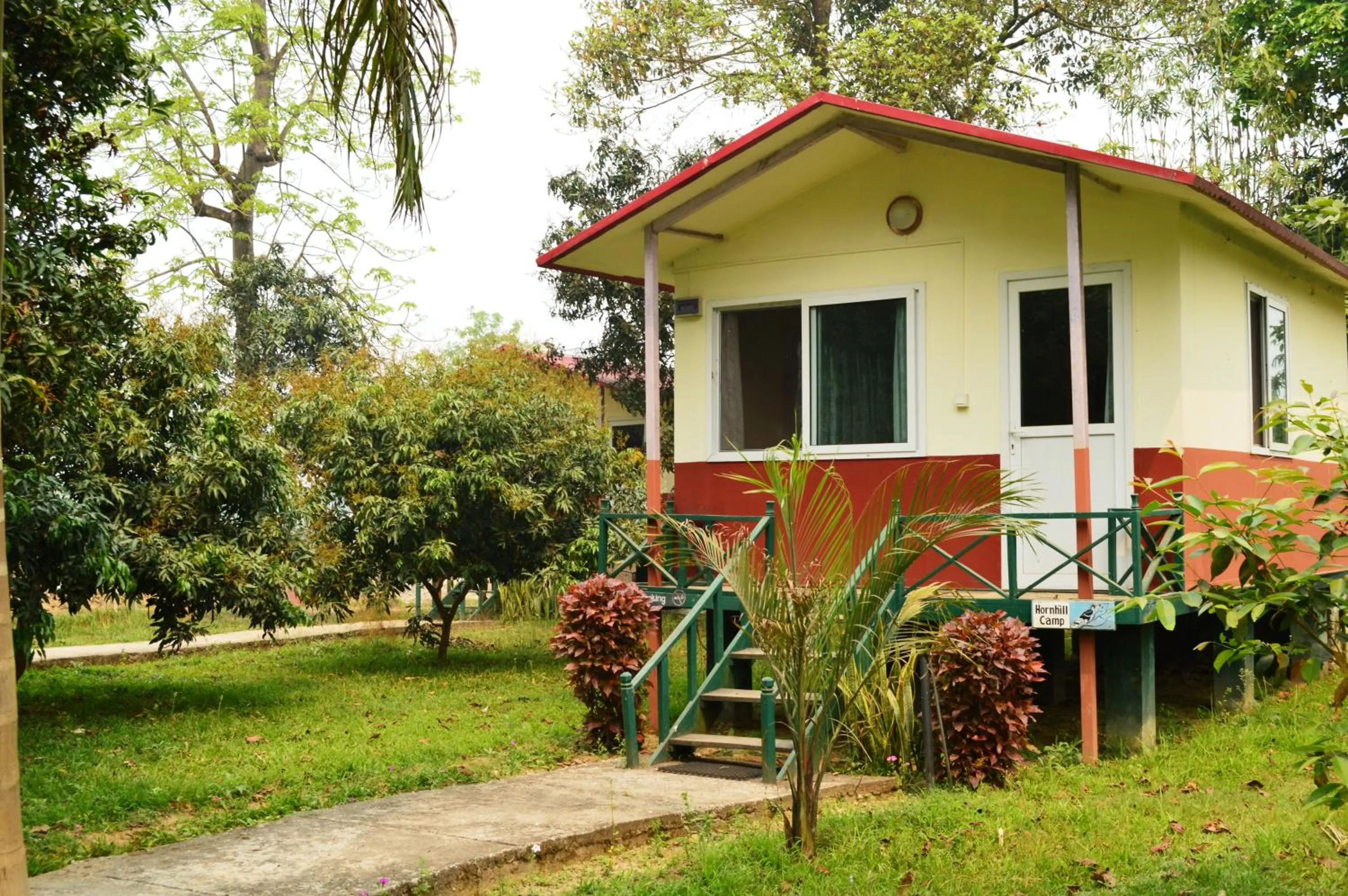 Property building in Chitwan Paradise Hotel