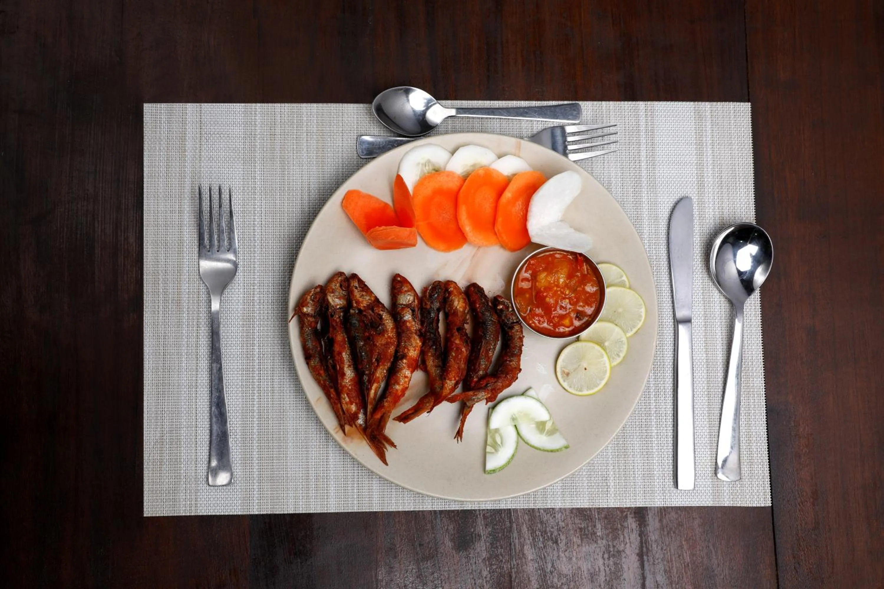 Meals in Chitwan Paradise Hotel