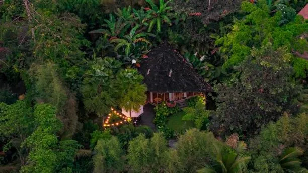 Property building in Chitwan Paradise Hotel