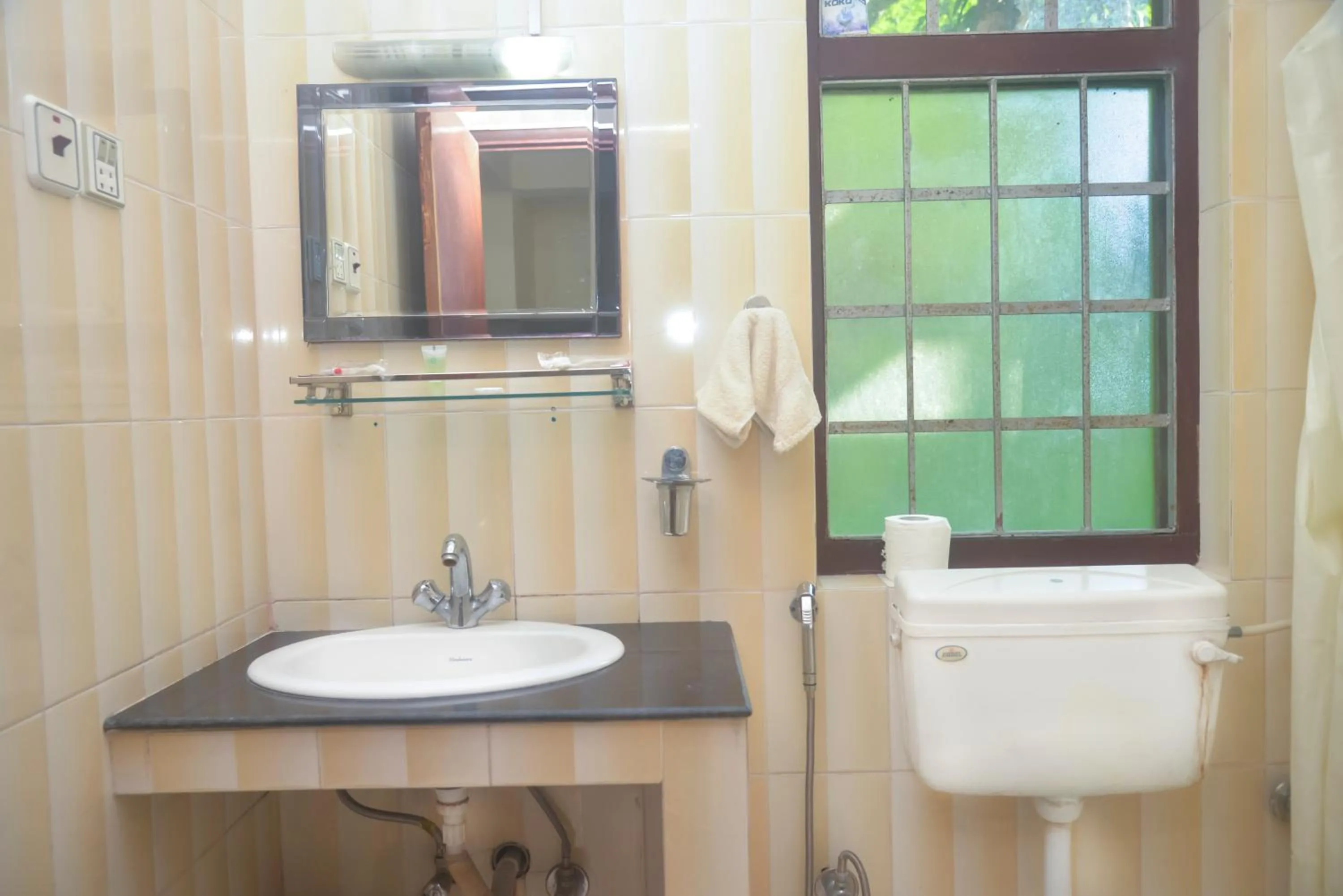 Bathroom in Chitwan Paradise Hotel