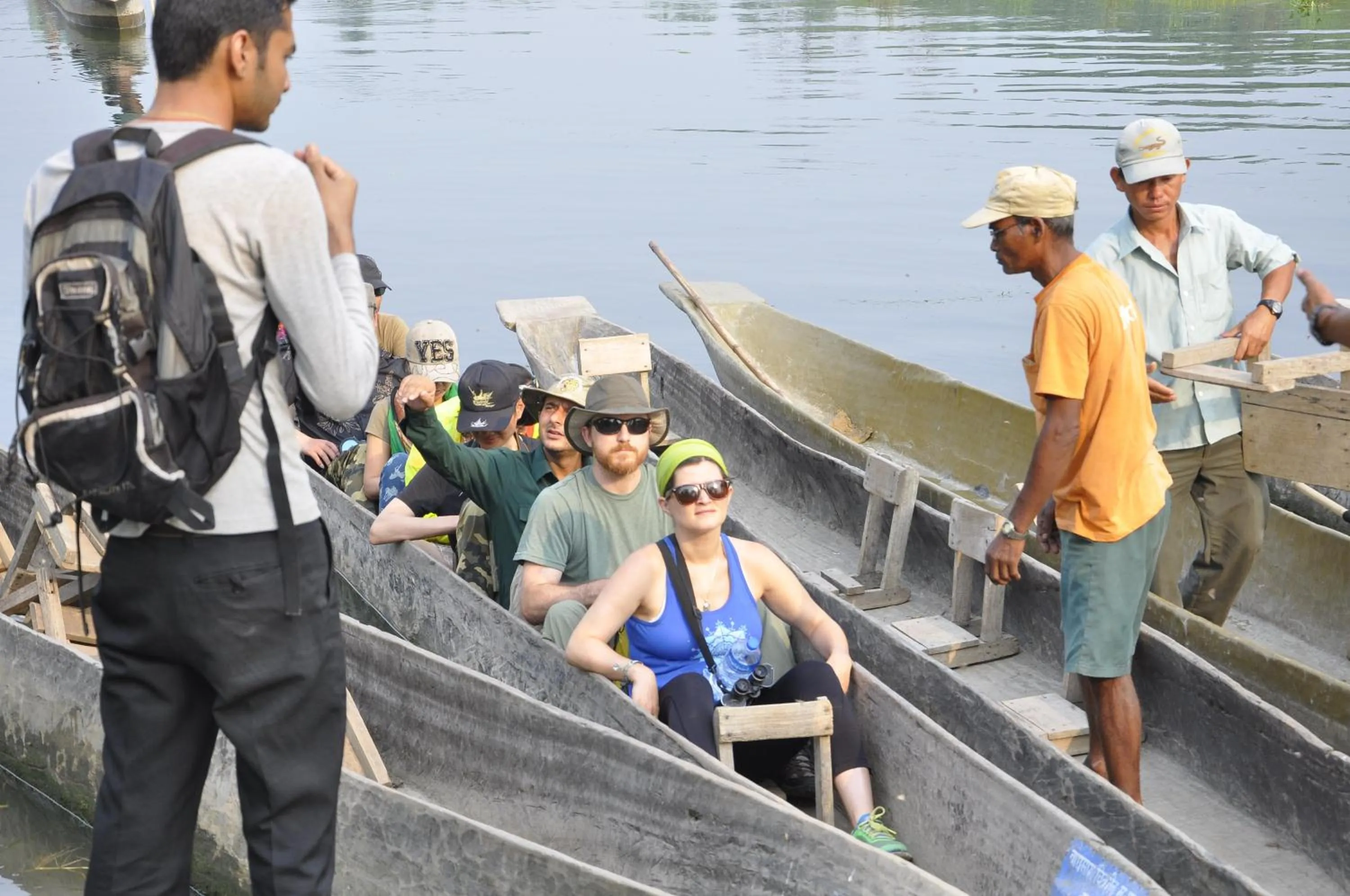 Canoeing in Chitwan Paradise Hotel