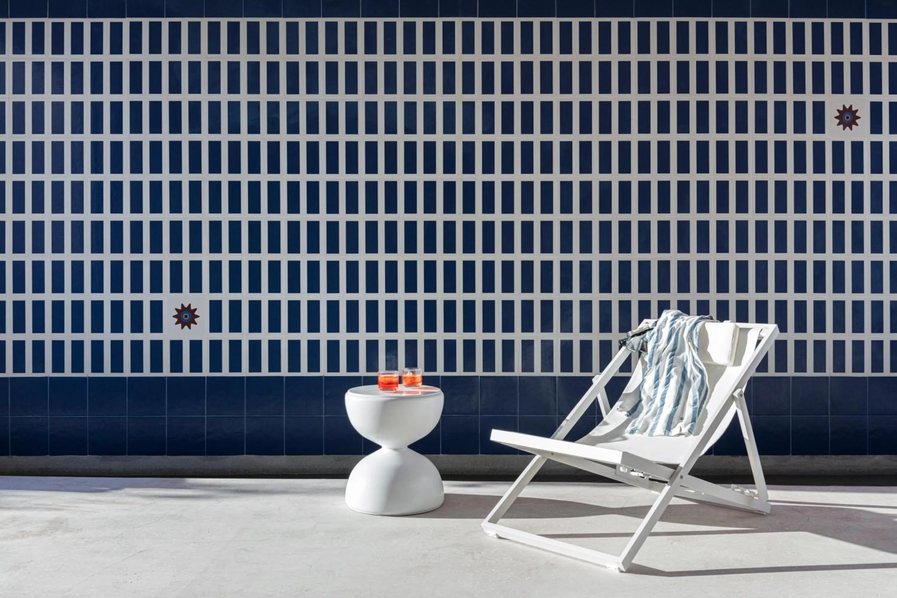 Decorative detail in Viva Nove Suites