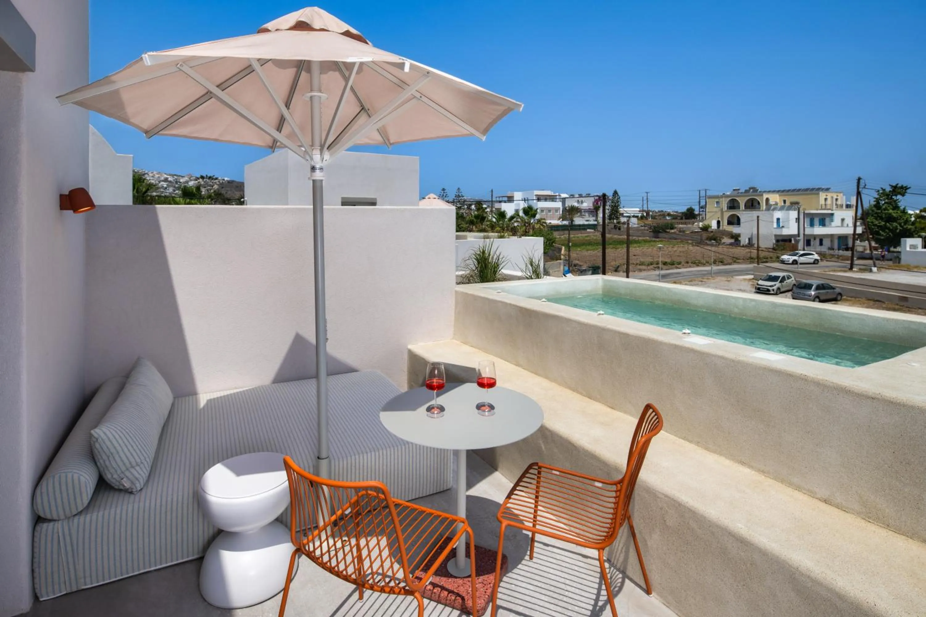 Hot Tub in Viva Nove Suites