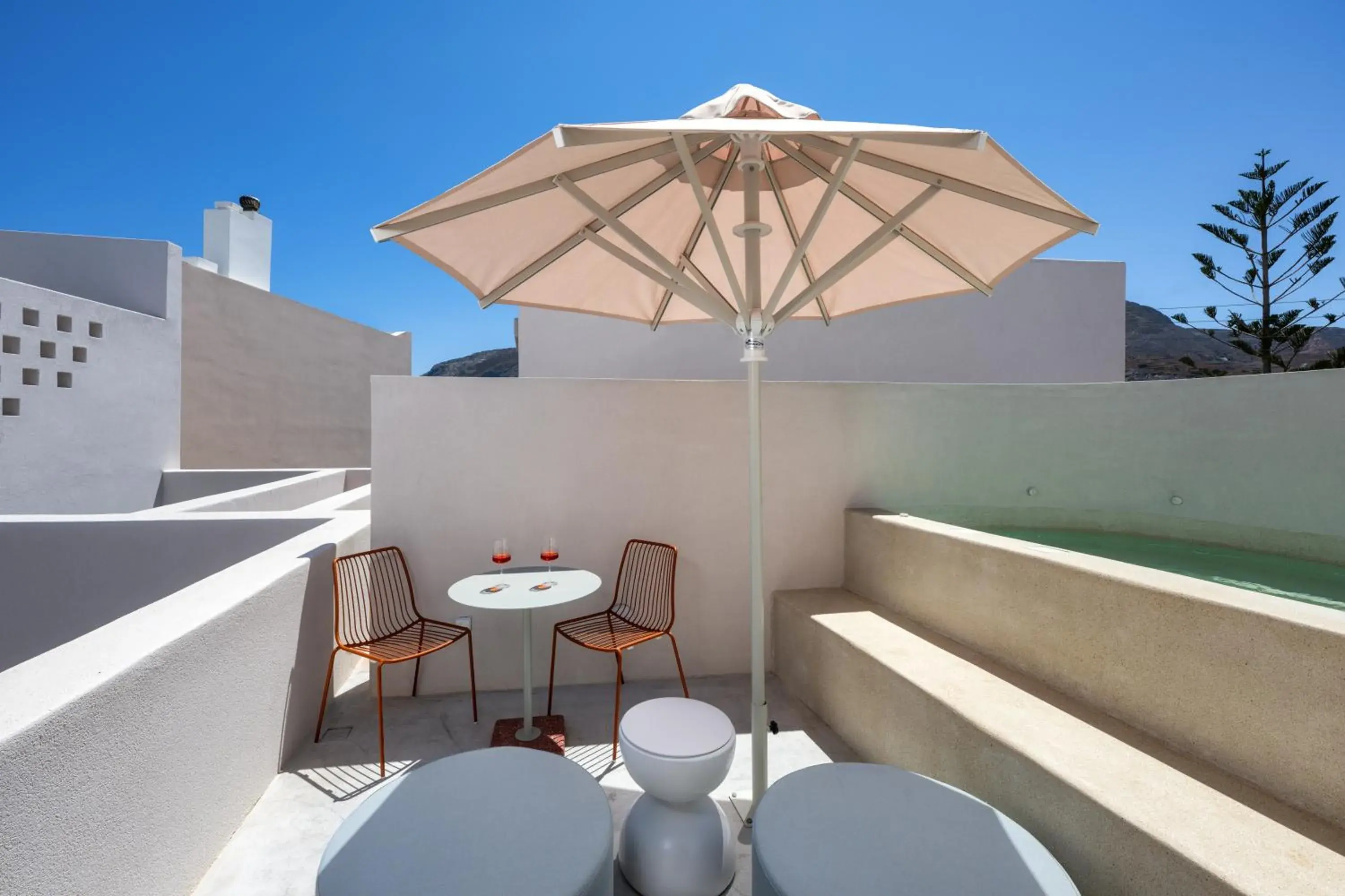 Maisonette Suite with Outdoor Heated Tub in Viva Nove Suites Maisonette Suite with Outdoor Heated Tub in Viva Nove Suites