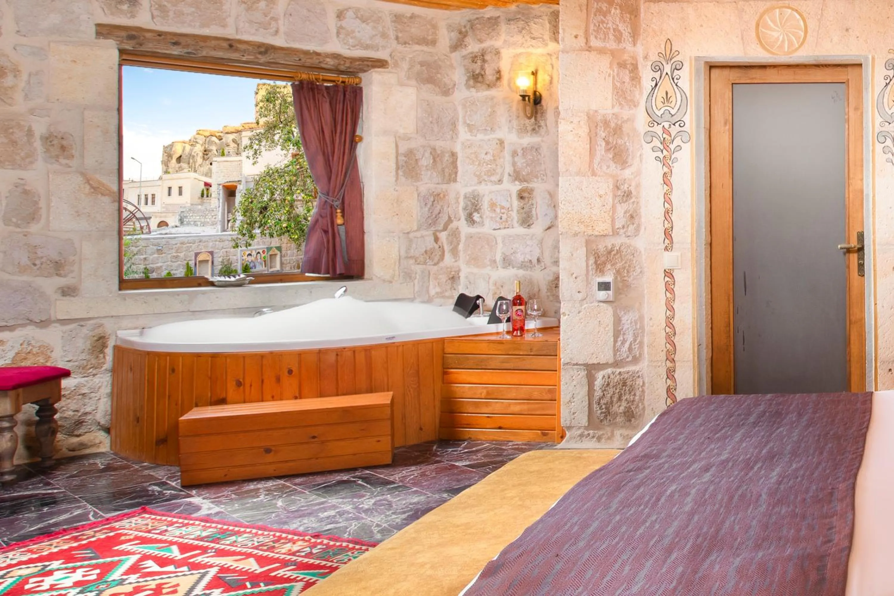 Bed in Cappadocia Pema Cave House