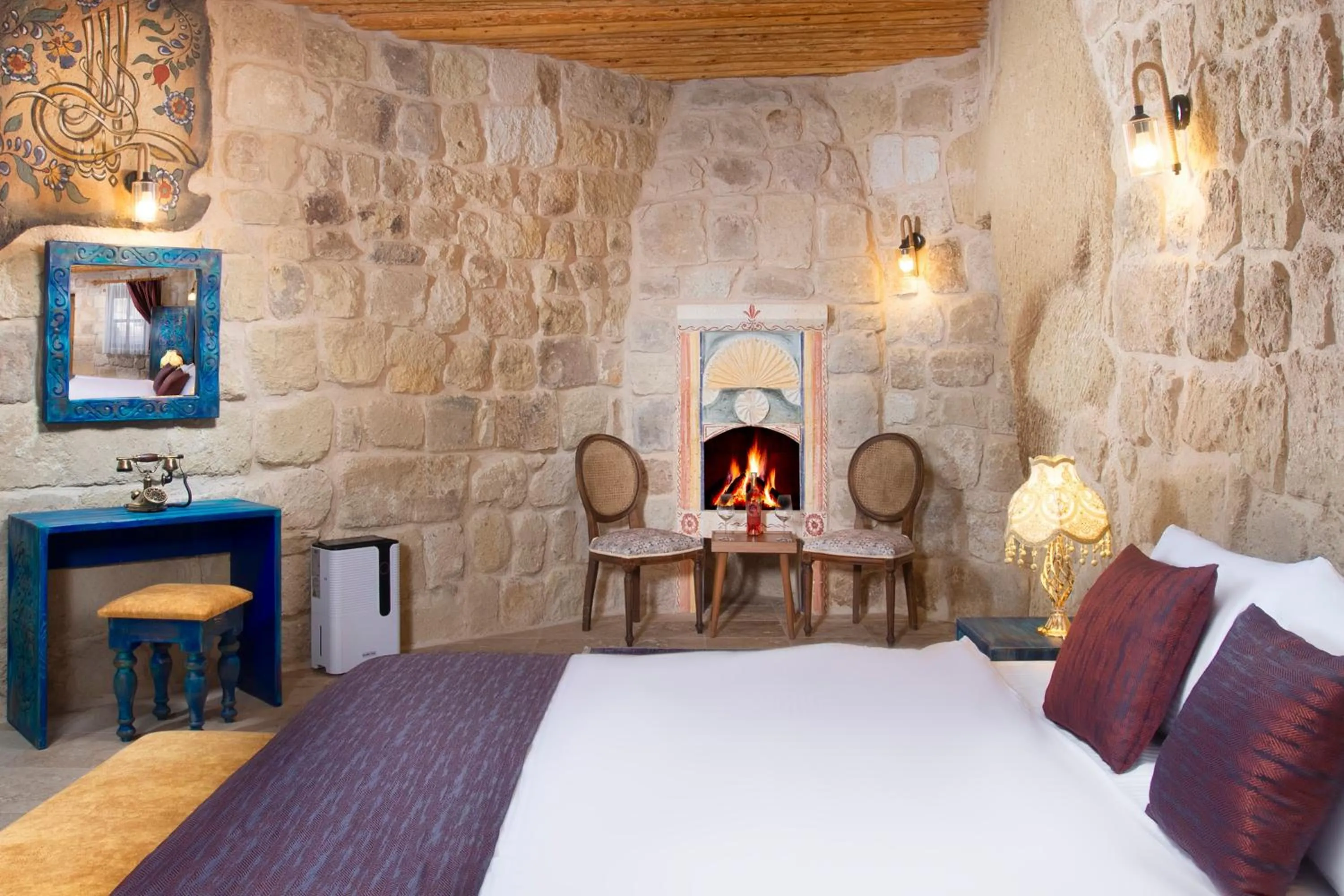 Bed in Cappadocia Pema Cave House