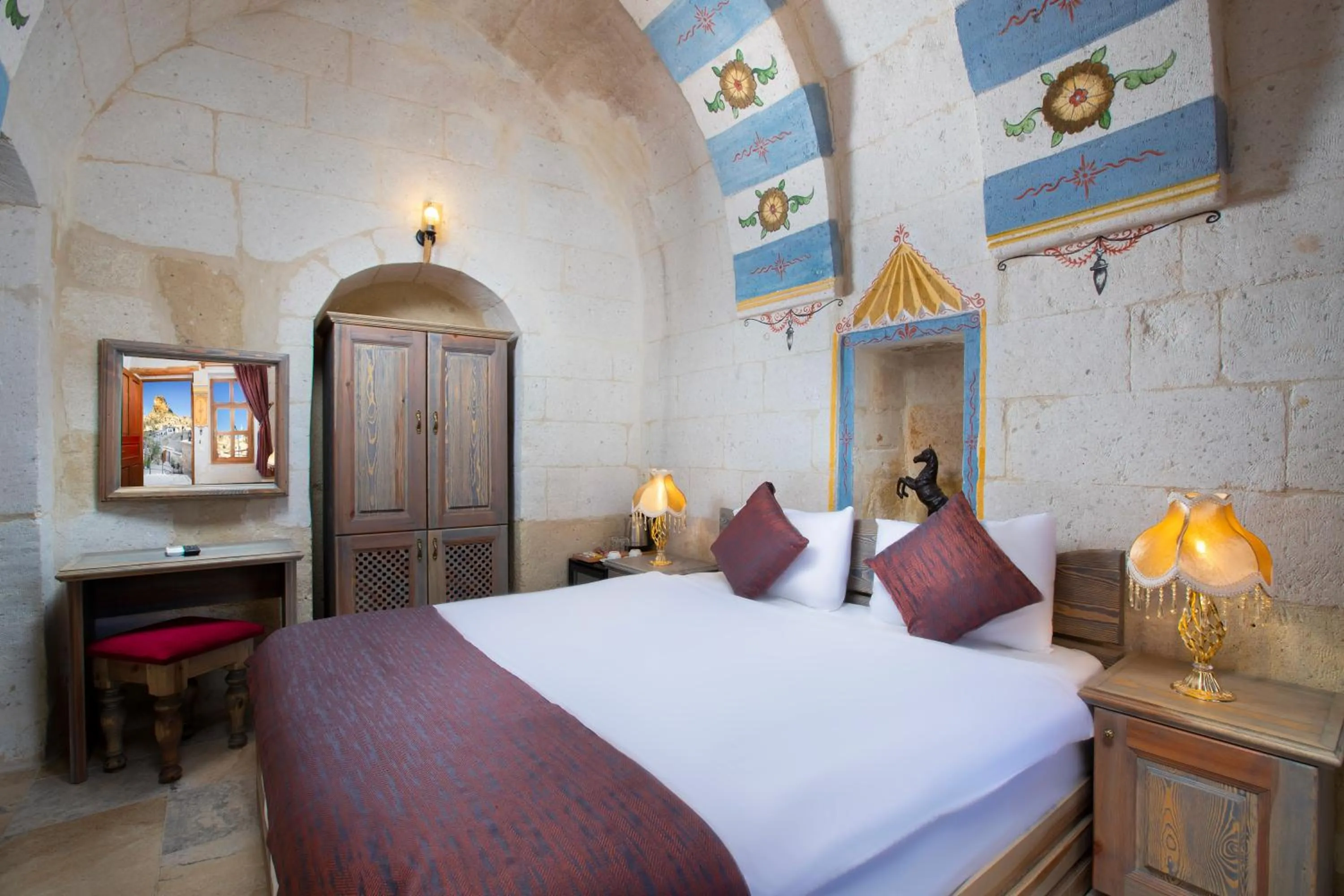 Bed in Cappadocia Pema Cave House