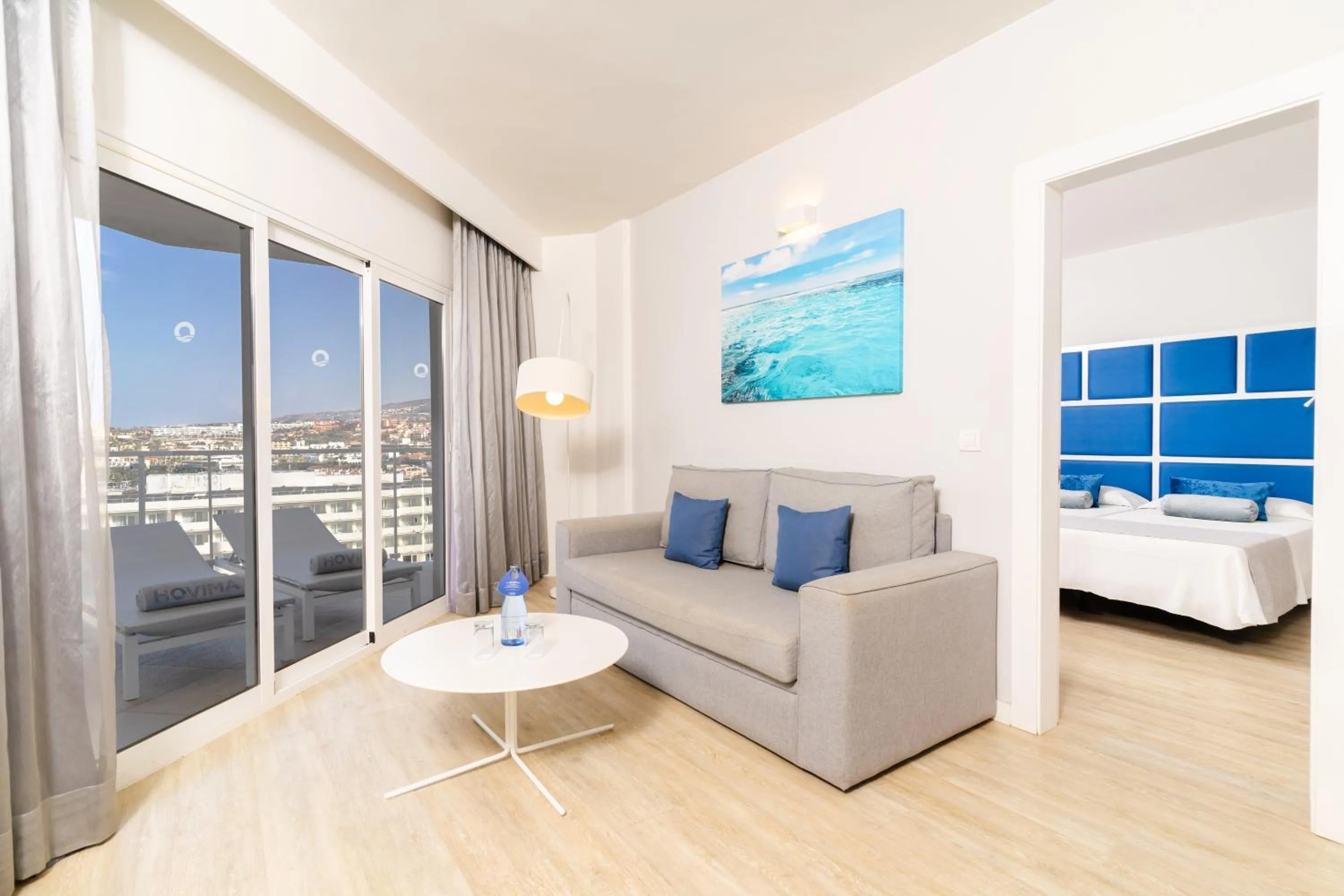 Living room, Bed in HOVIMA Cool Costa Adeje