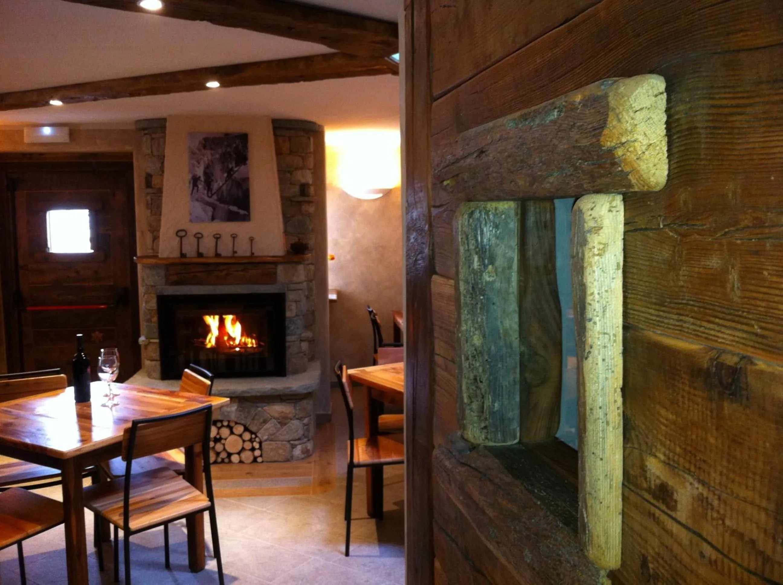 Restaurant/places to eat in Alpe Rebelle