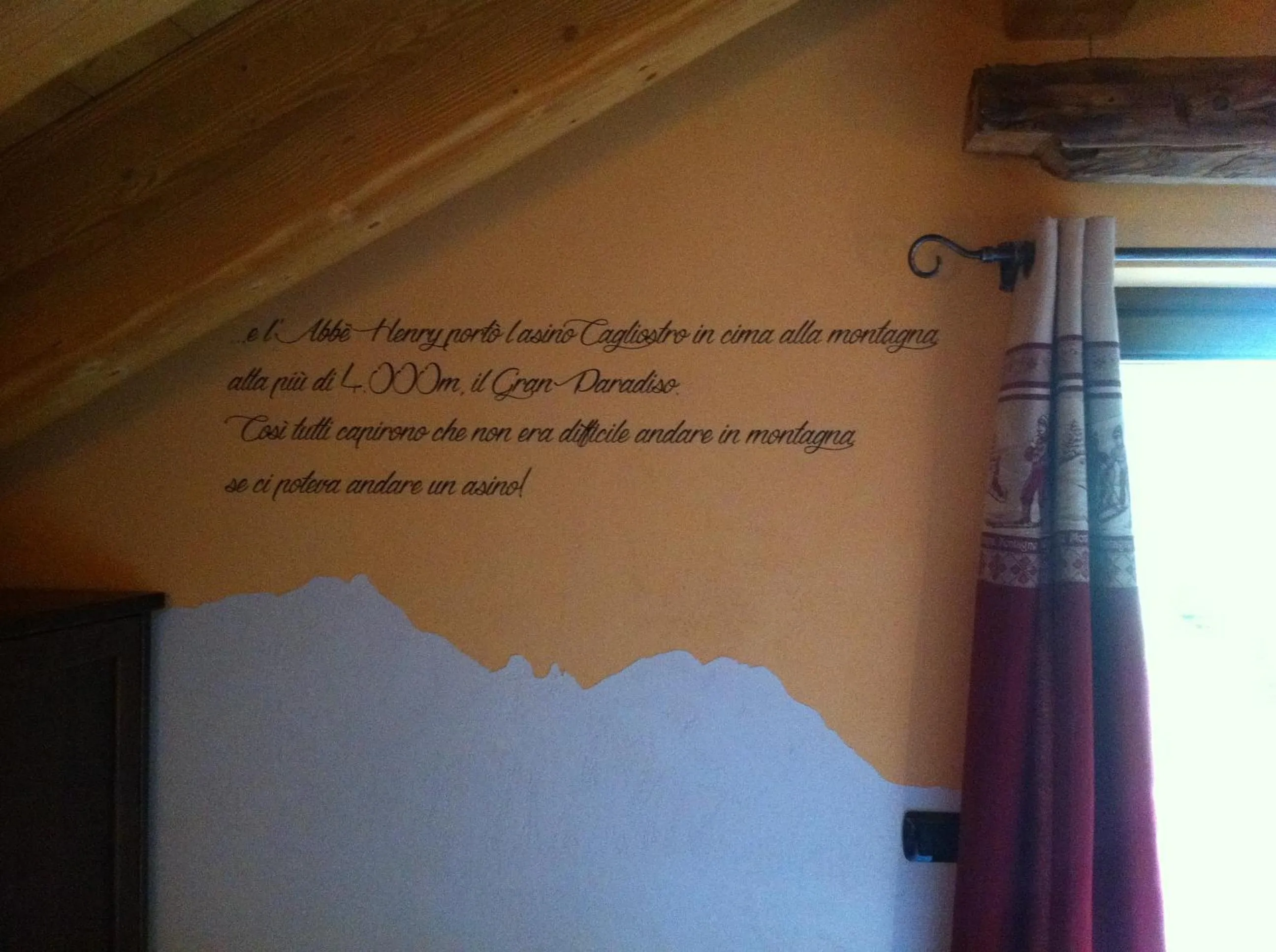 Decorative detail in Alpe Rebelle