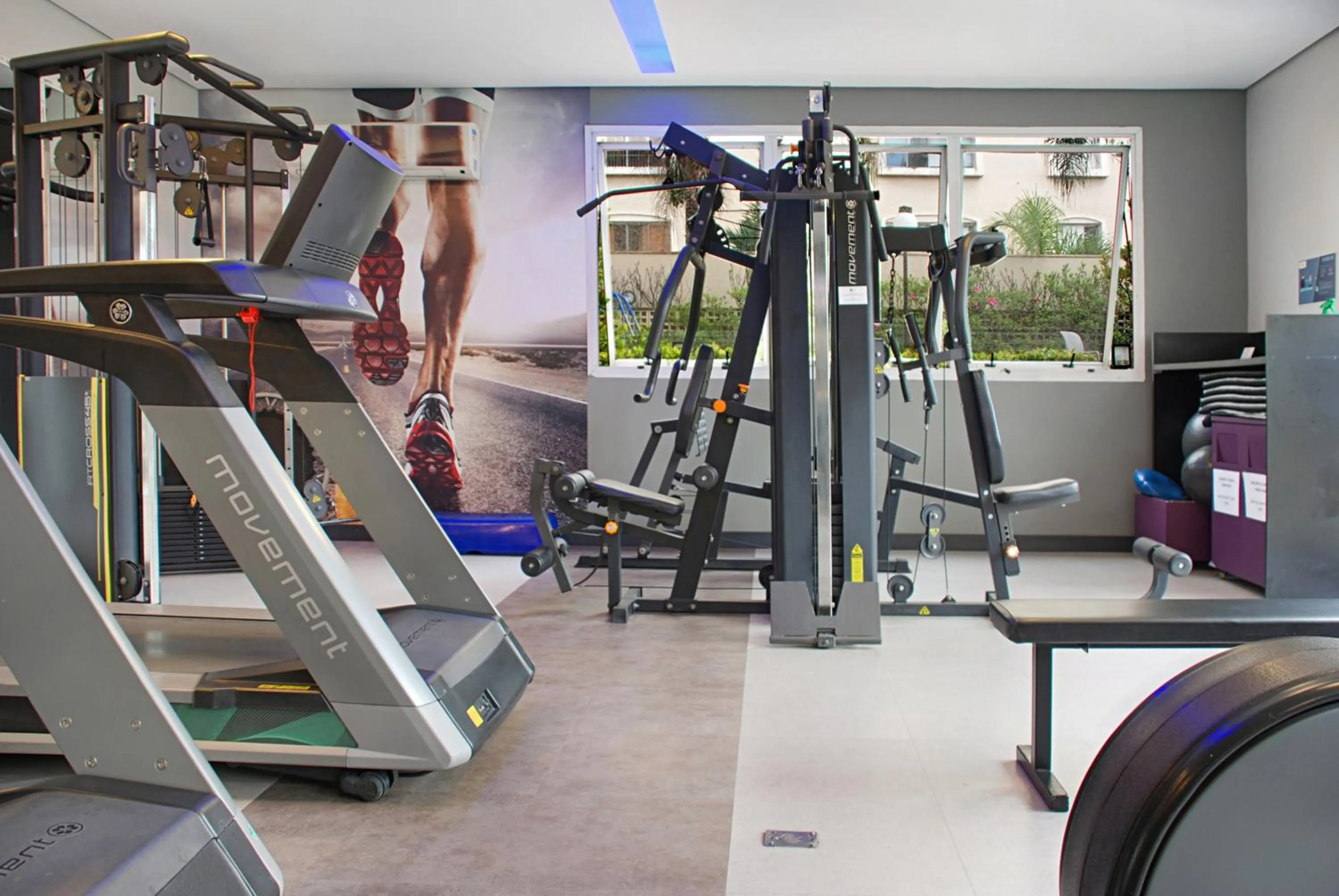 Fitness centre/facilities in Hotel na Vila Olimpia