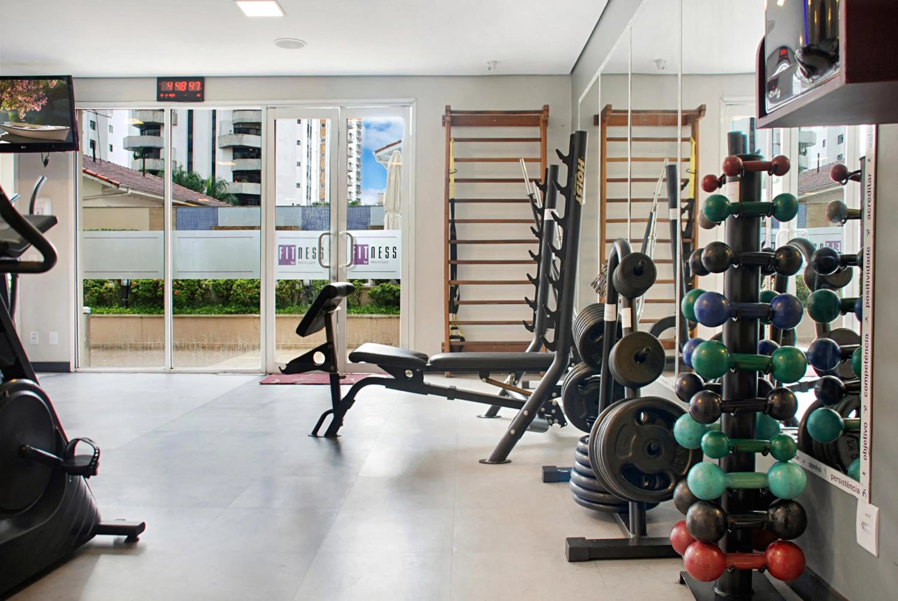 Fitness centre/facilities in Hotel na Vila Olimpia