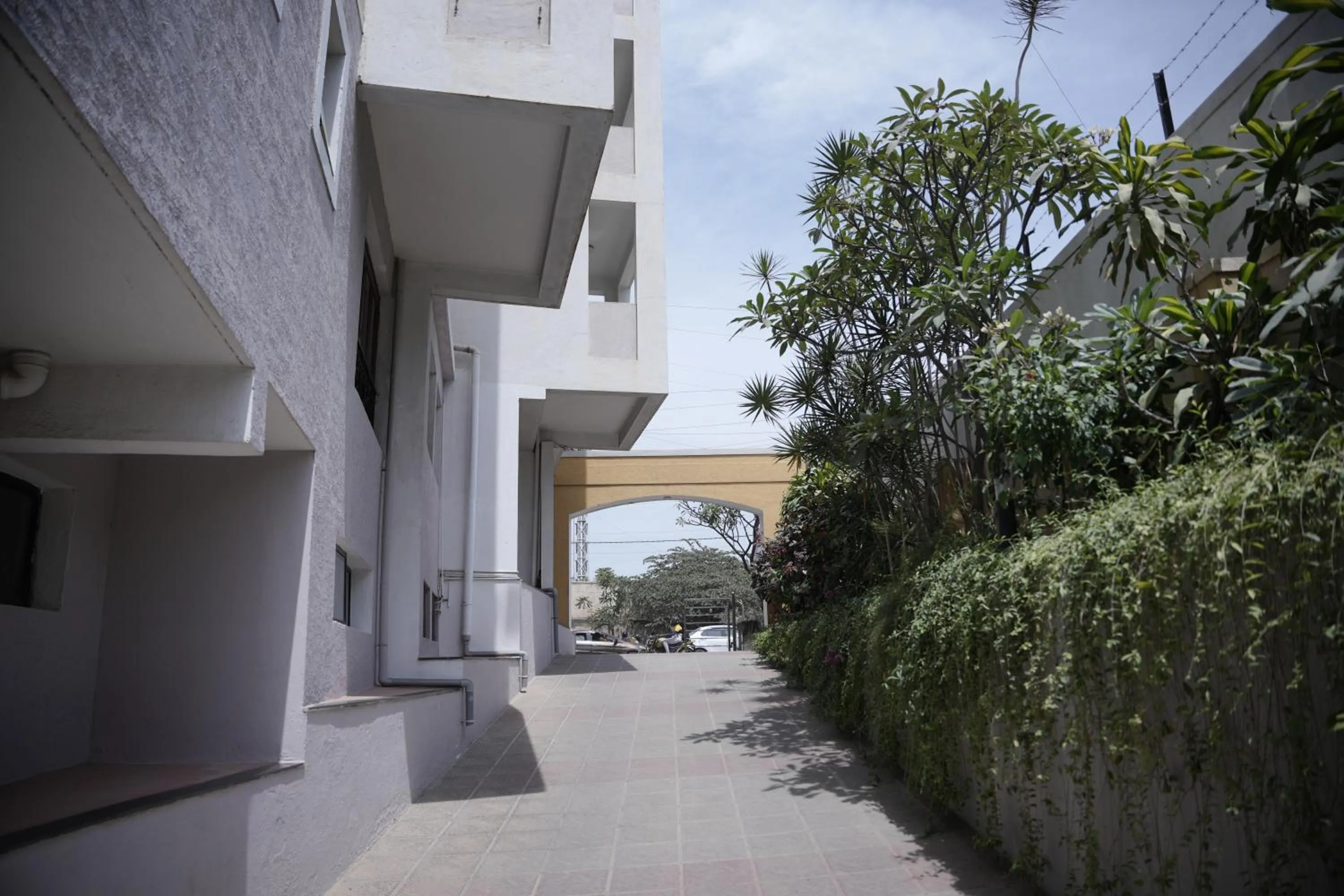 Property building in Hotel Nagarjuna Suites