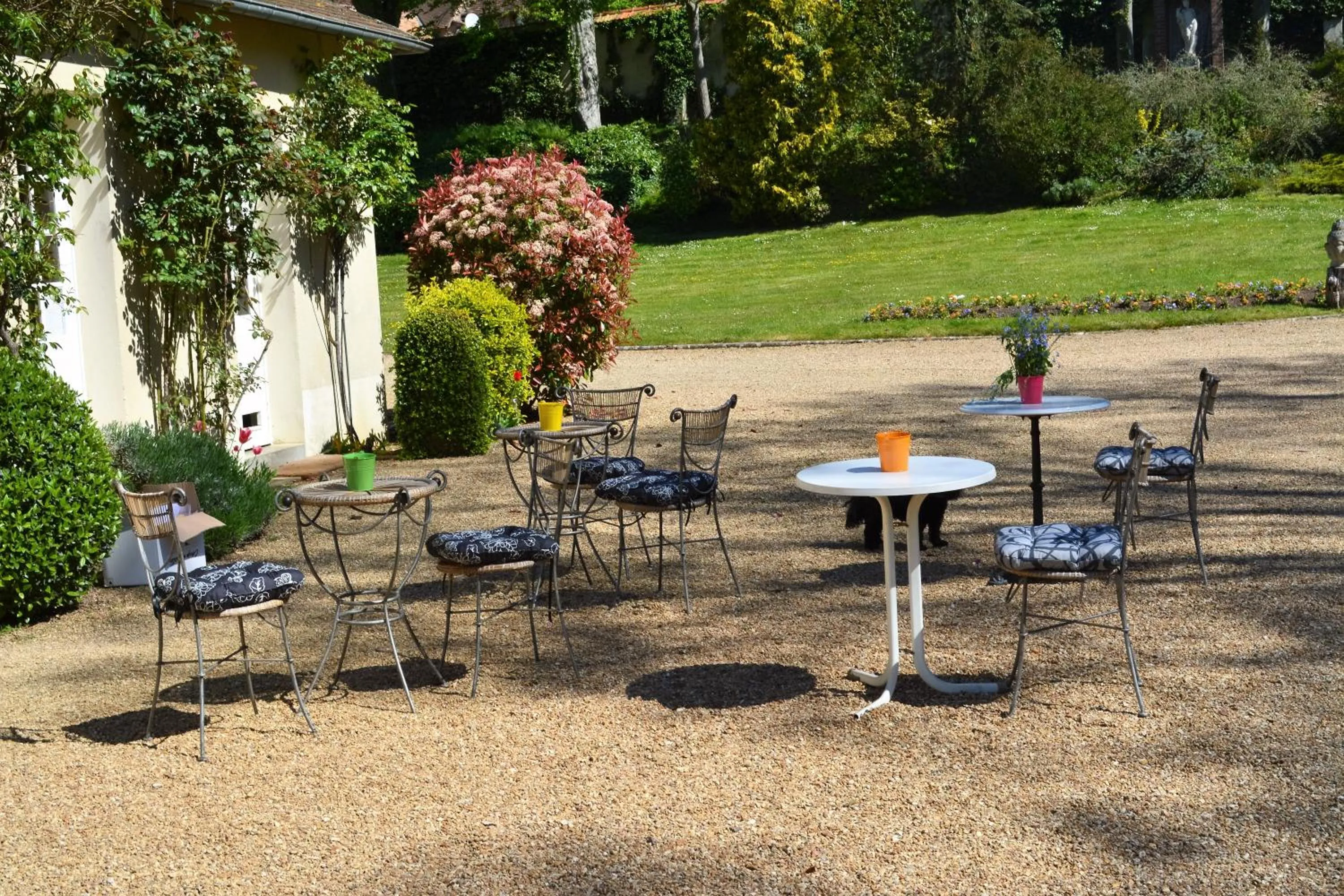 Patio in Domaine de la Reposée