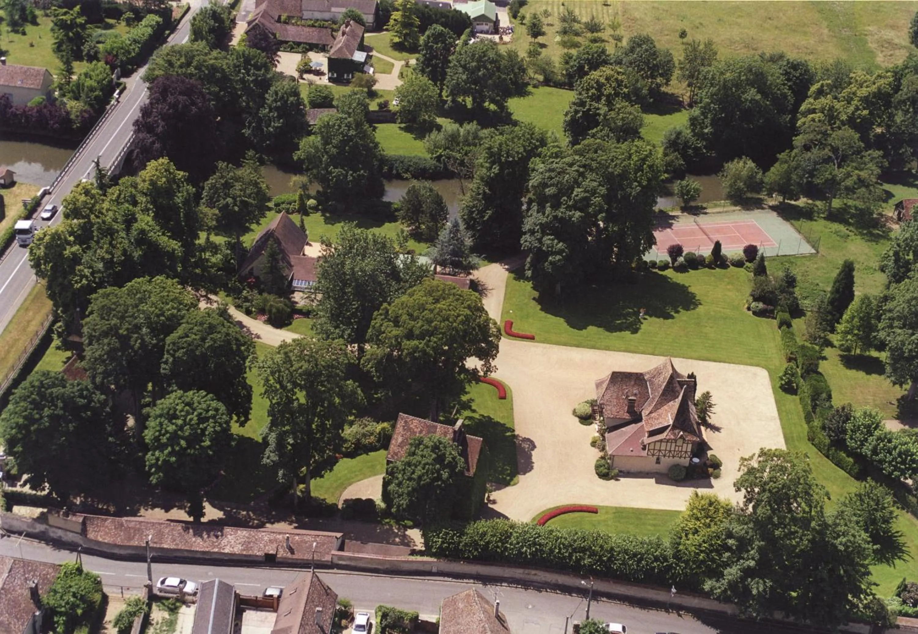 Bird's eye view in Domaine de la Reposée