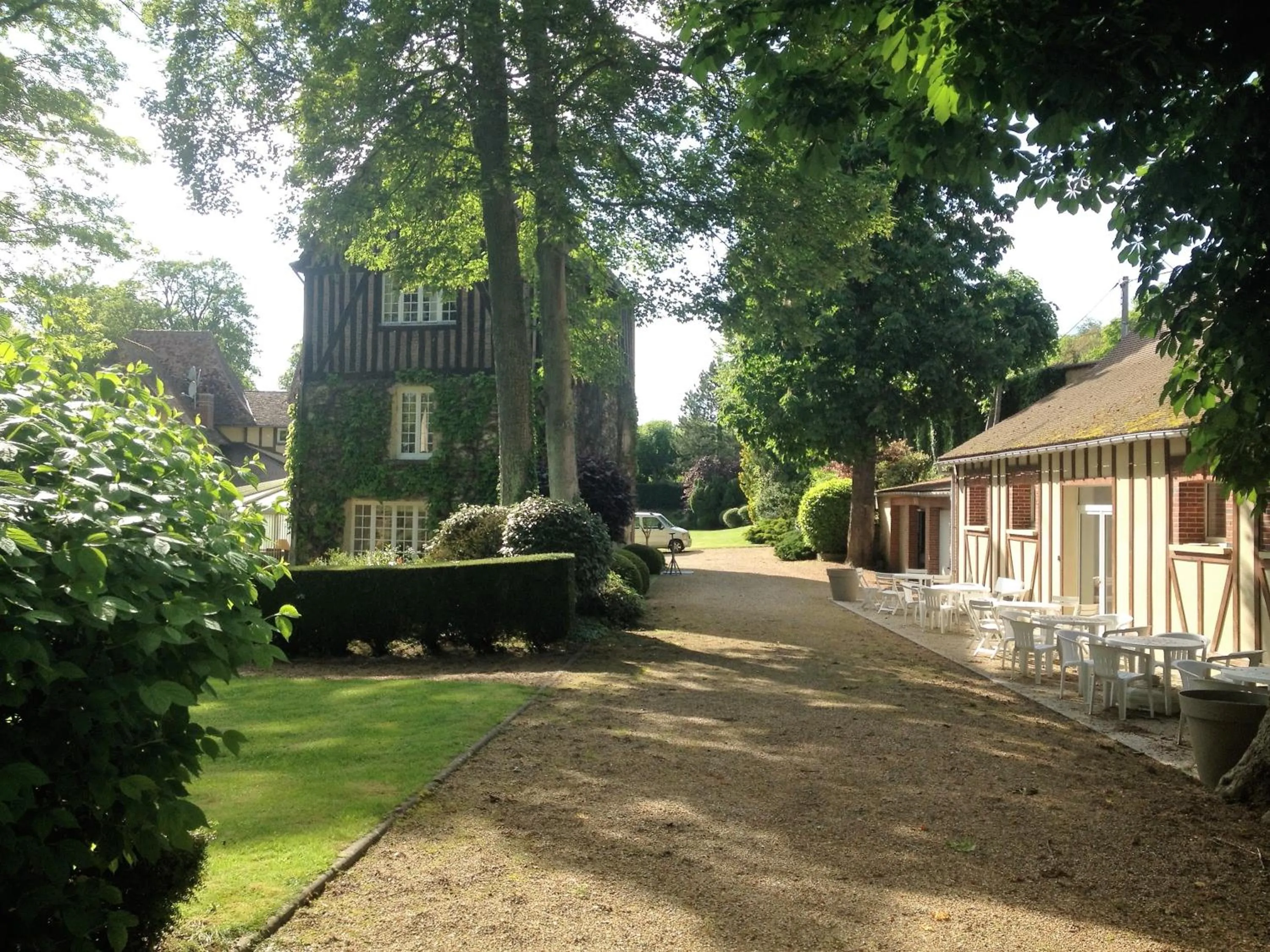 Garden in Domaine de la Reposée