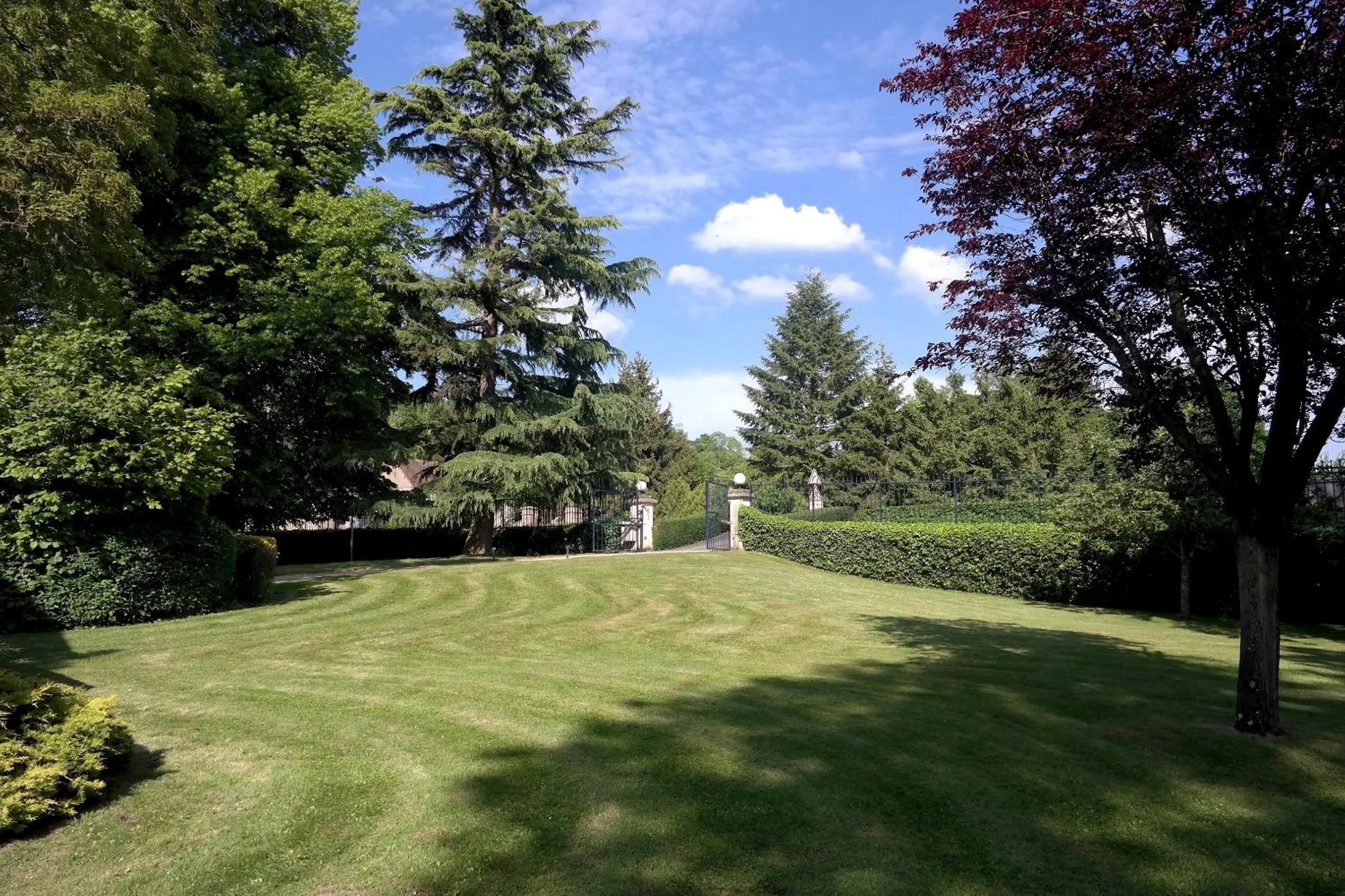 Garden in Domaine de la Reposée
