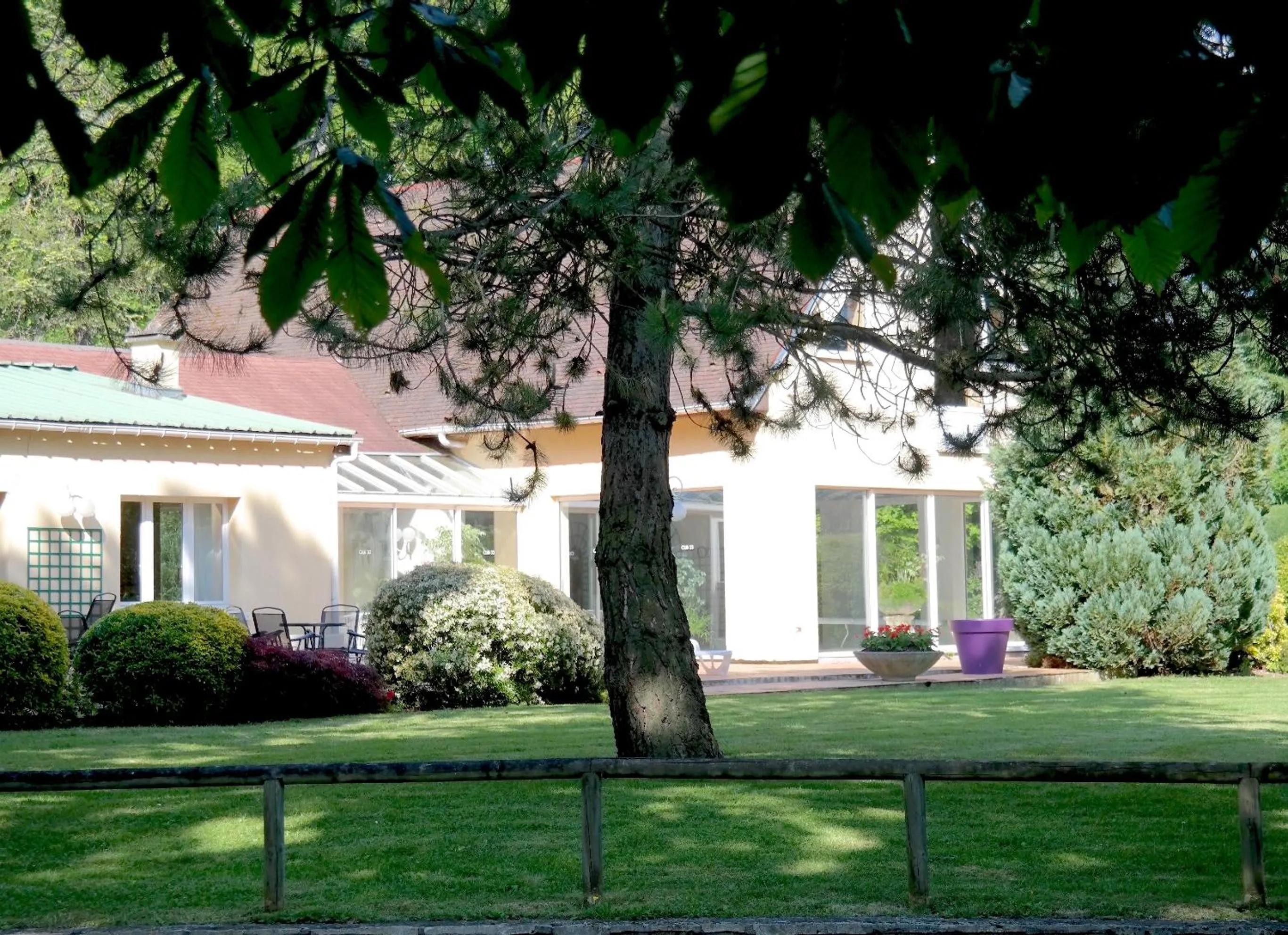 Garden in Domaine de la Reposée