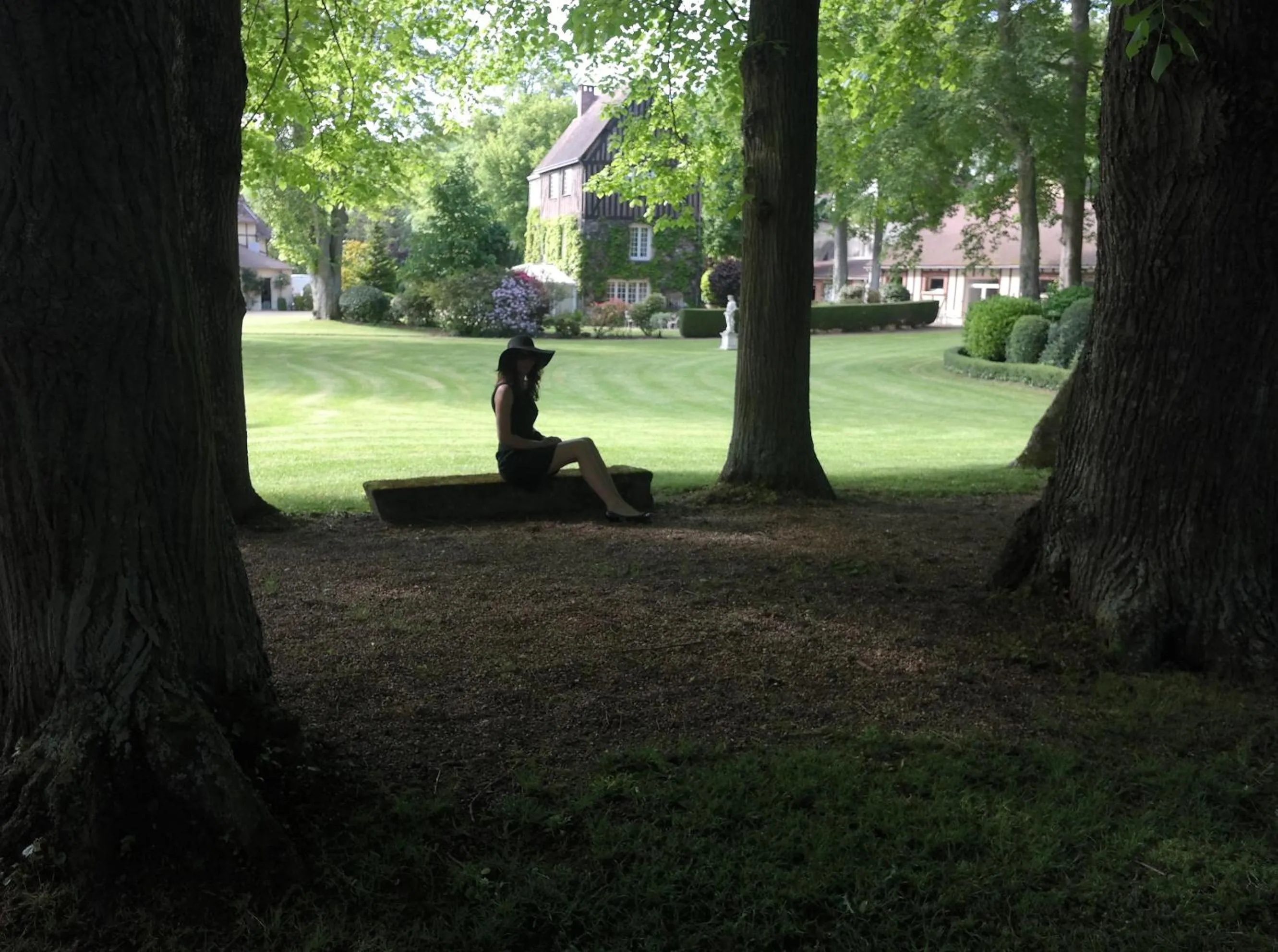 Garden in Domaine de la Reposée