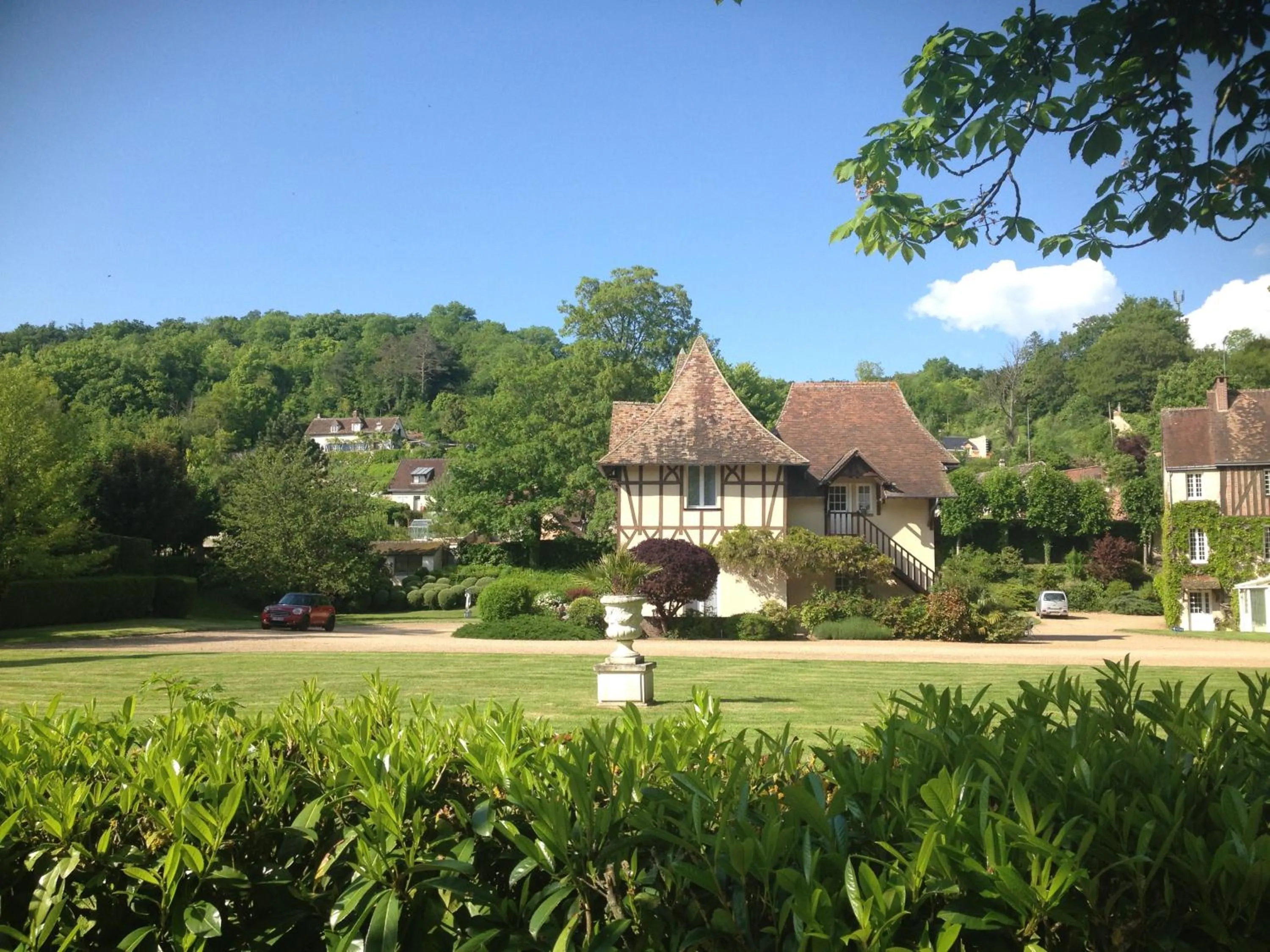 Bird's eye view in Domaine de la Reposée
