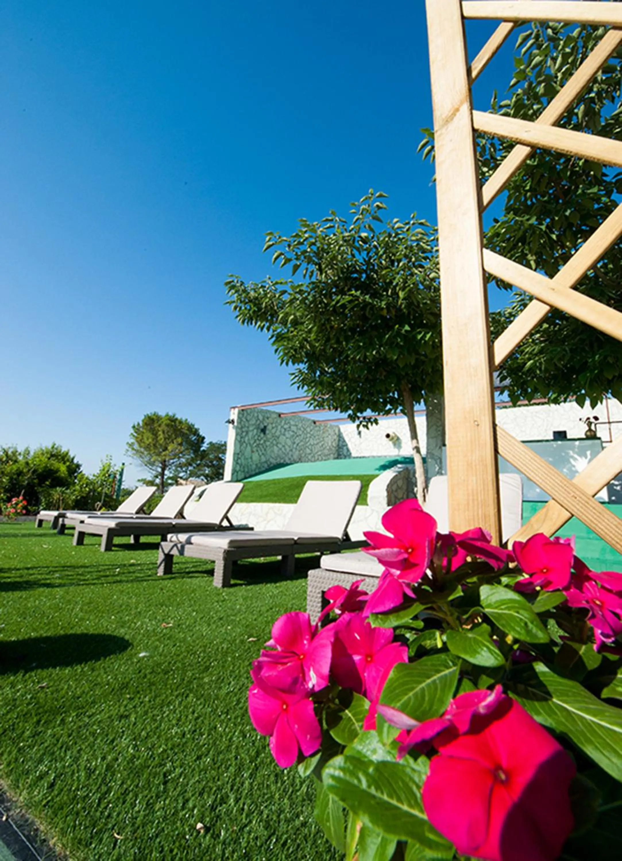 Swimming pool in Camagna Country House