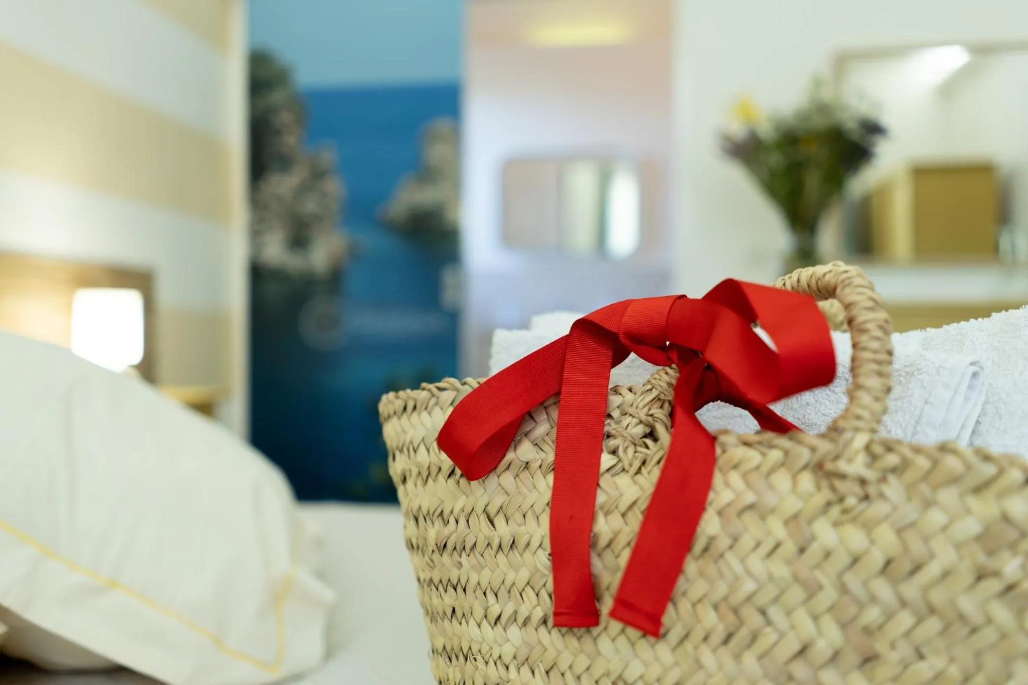 Decorative detail, Bed in Camagna Country House