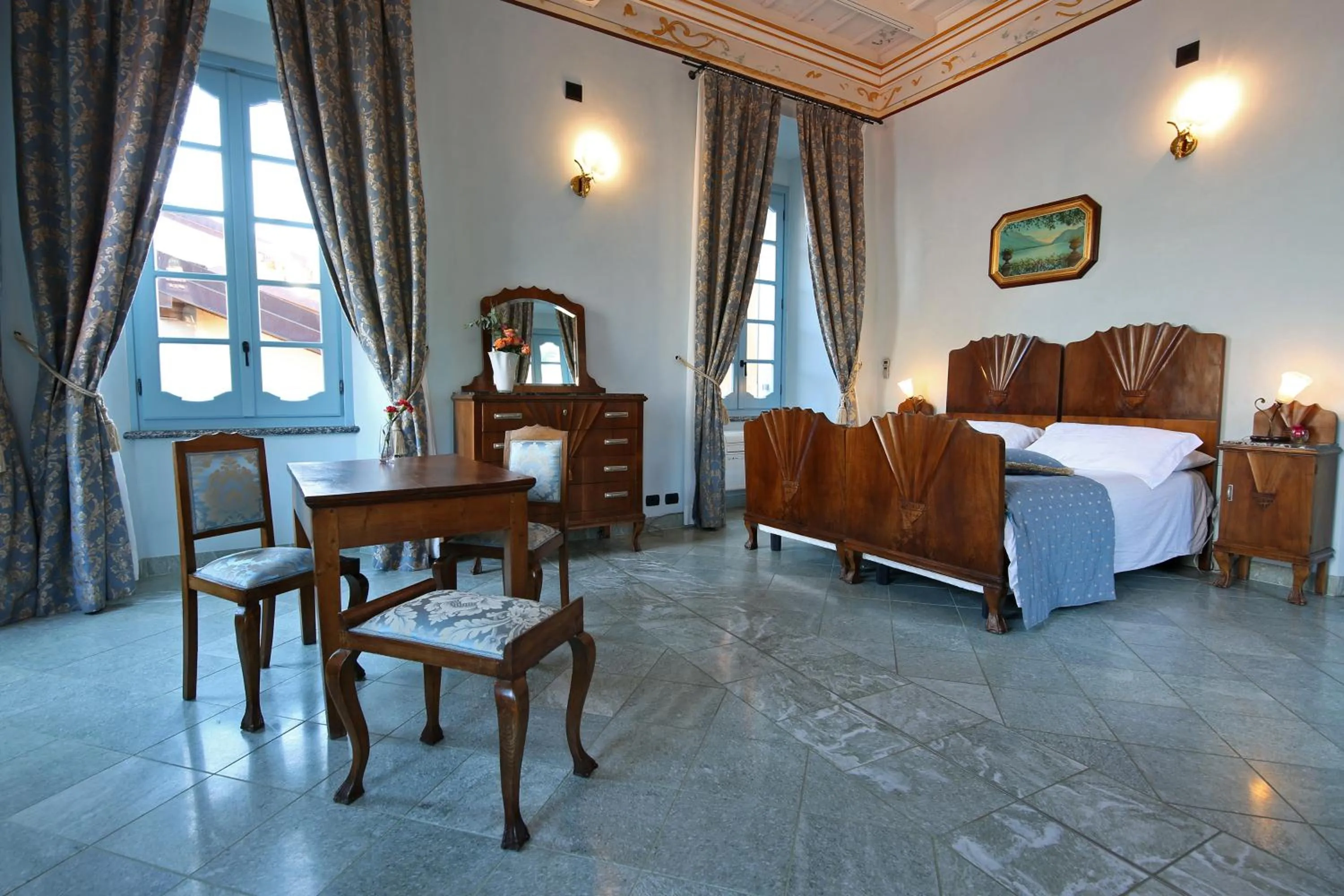 Bed in Palazzo Del Vicerè