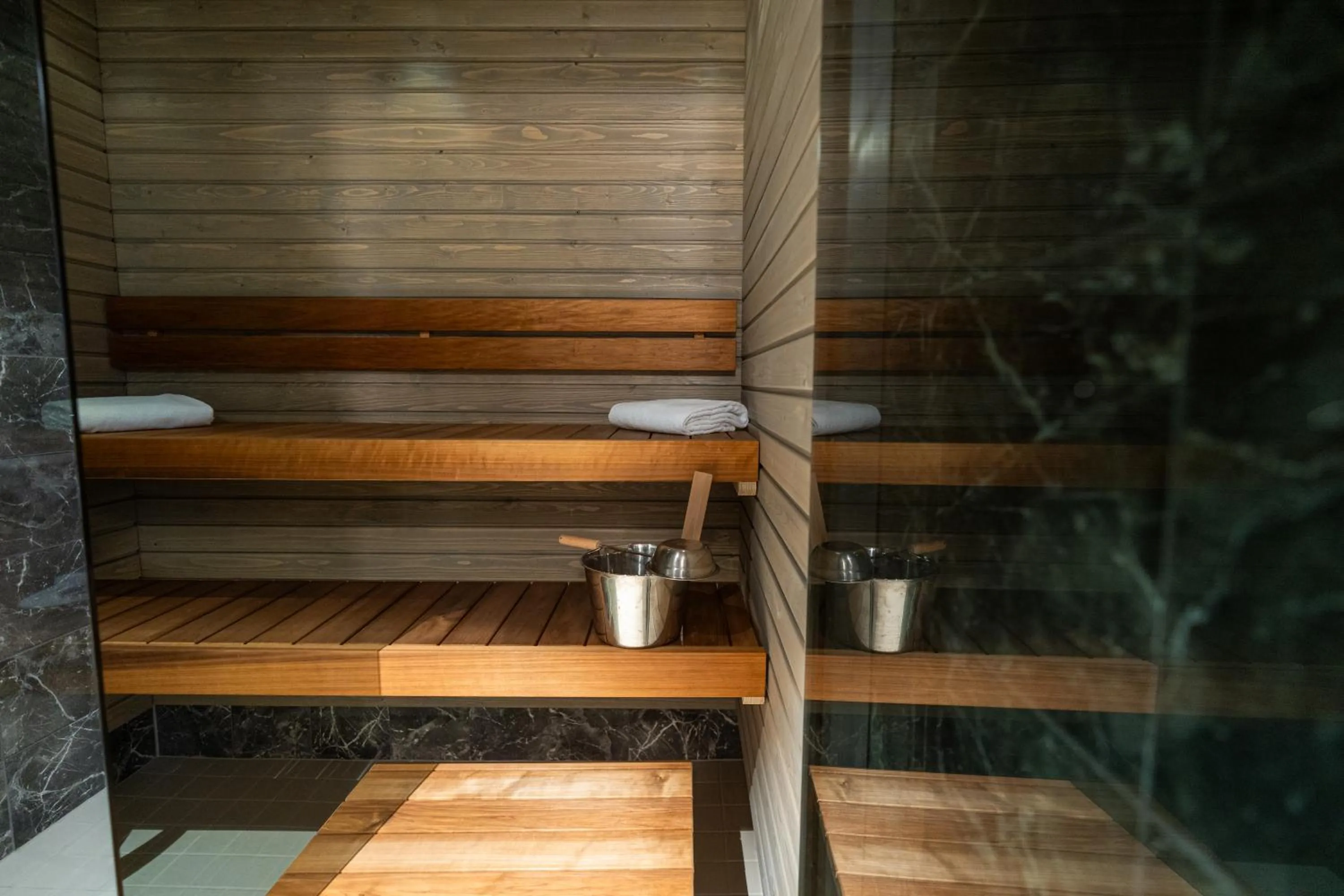 Sauna in Postmaster Hotel