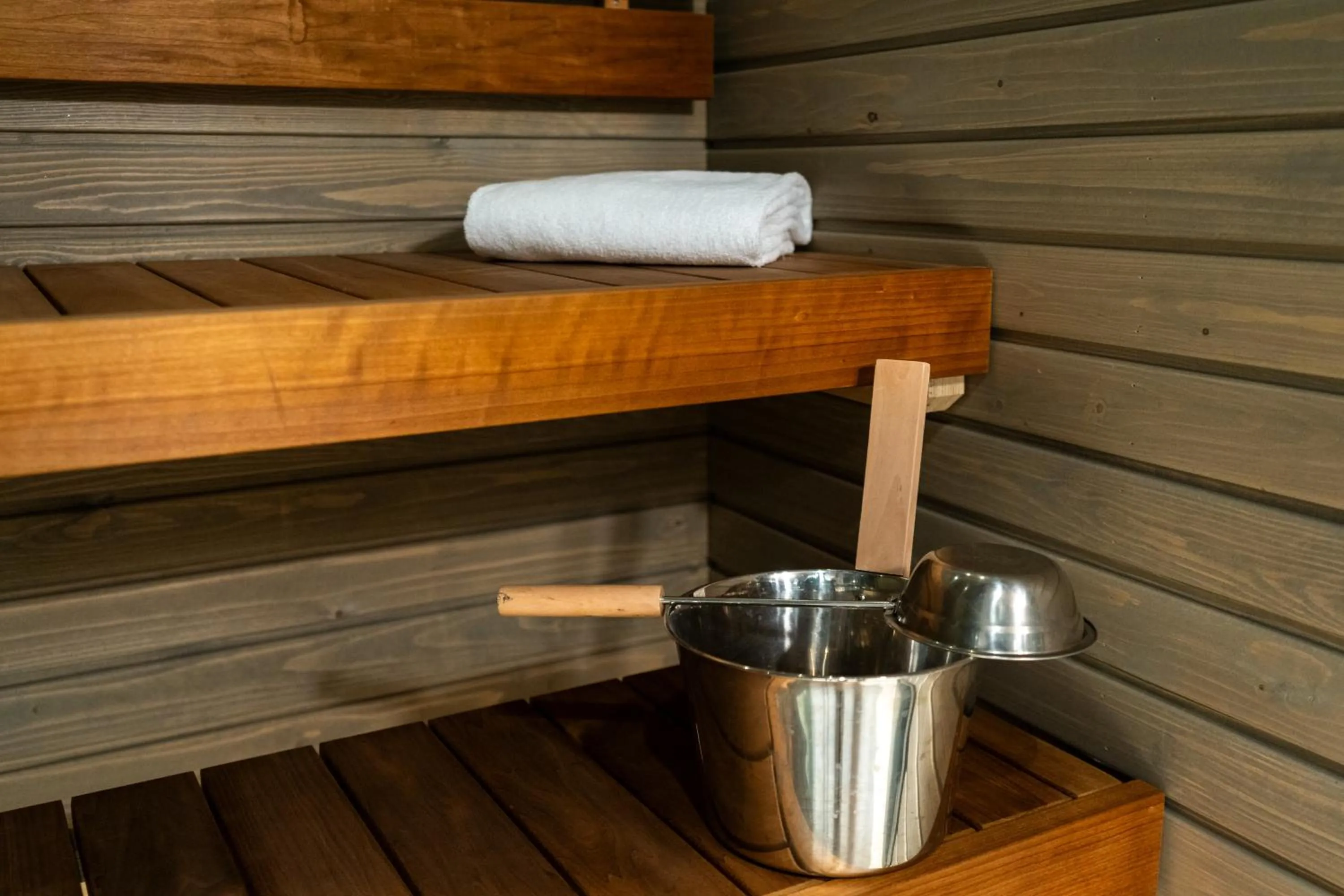 Sauna in Postmaster Hotel