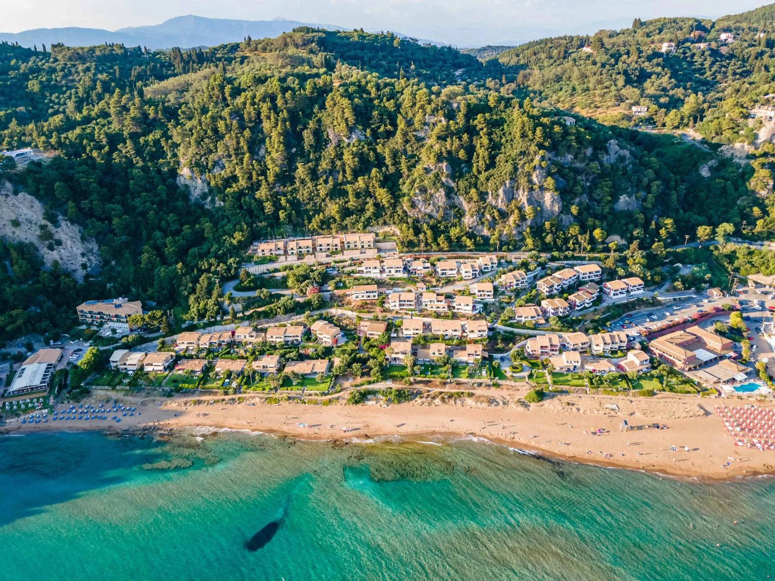 Nearby landmark in Athena's Veranda magestic views Home 97 in Glyfada of Corfu by New Era