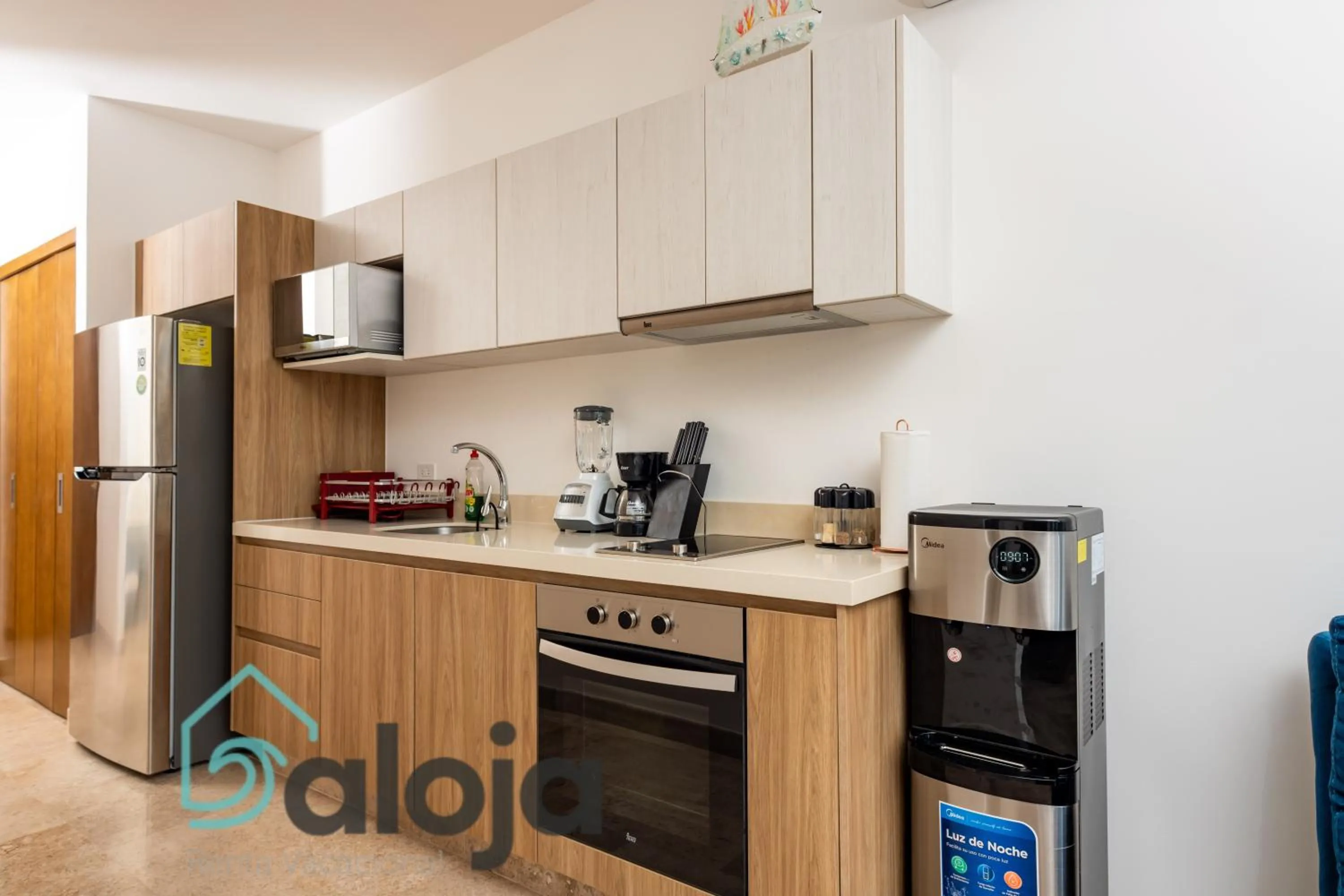 Kitchen or kitchenette in Ipana condo unos pasos de 5ta Avenida