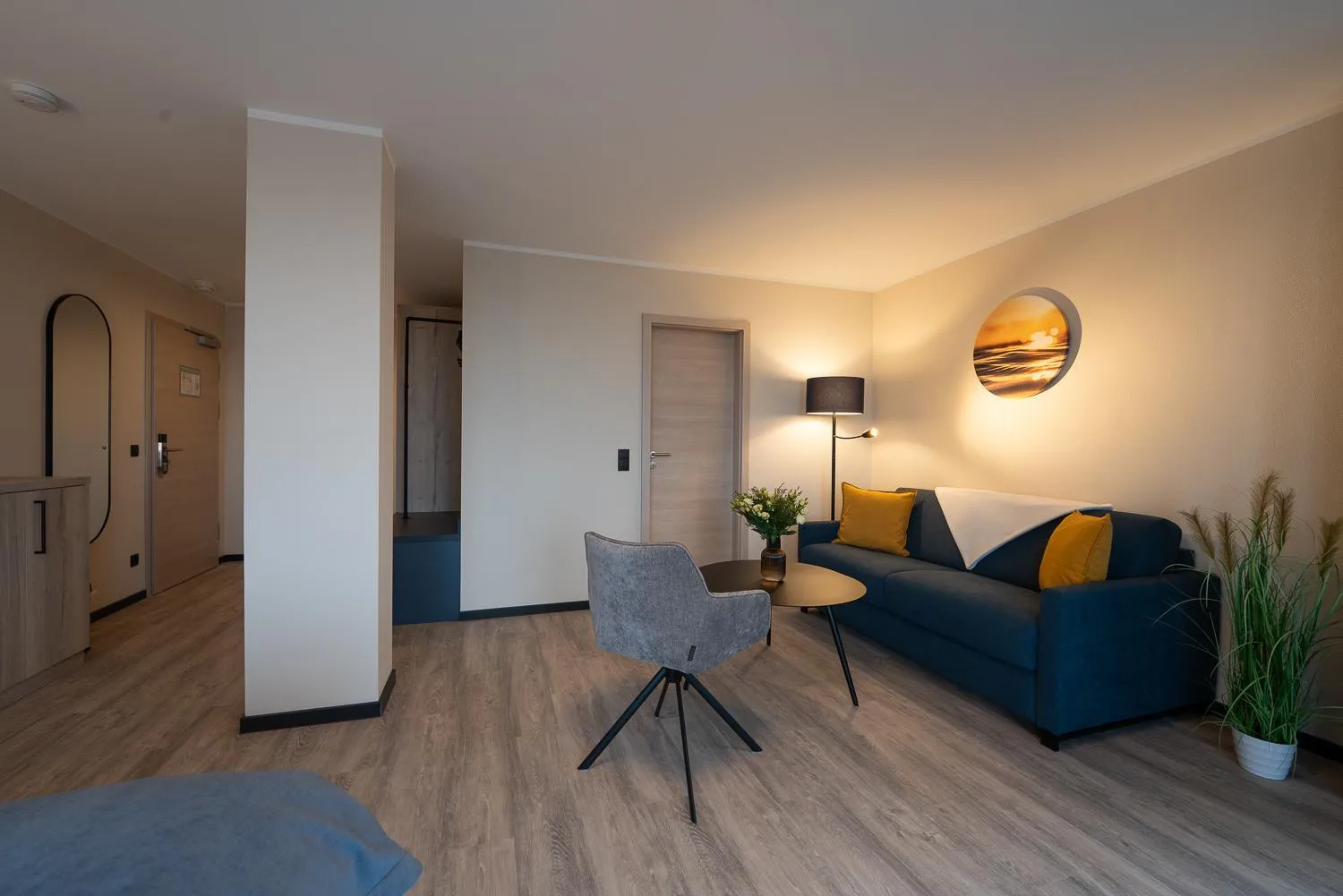 Seating area in Hotel Ostseewoge