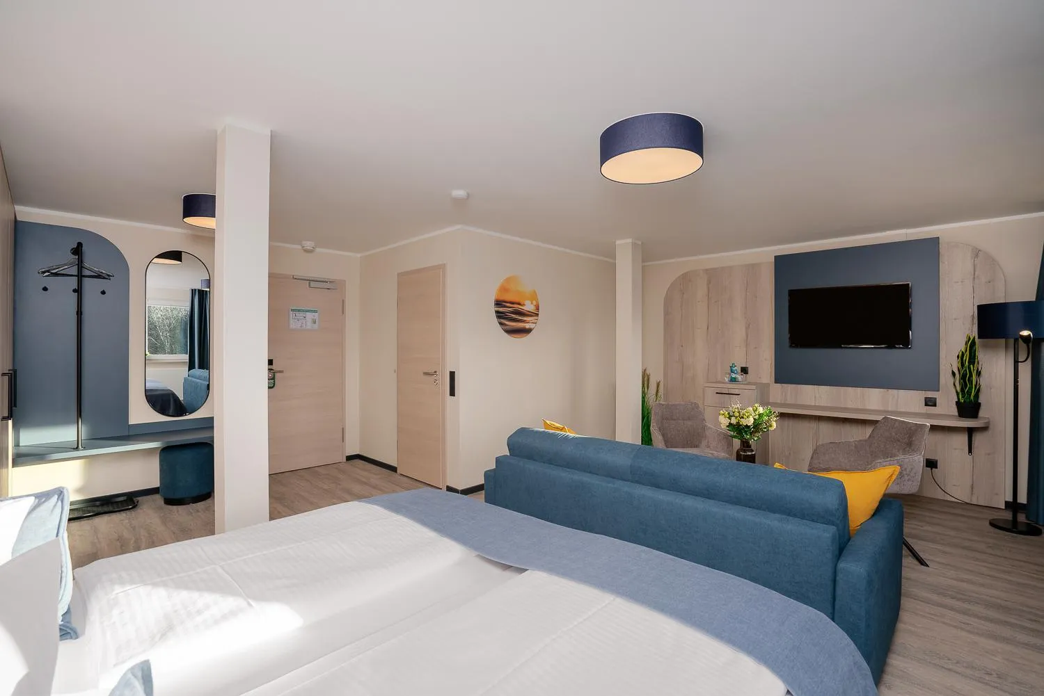 TV and multimedia, Bed in Hotel Ostseewoge