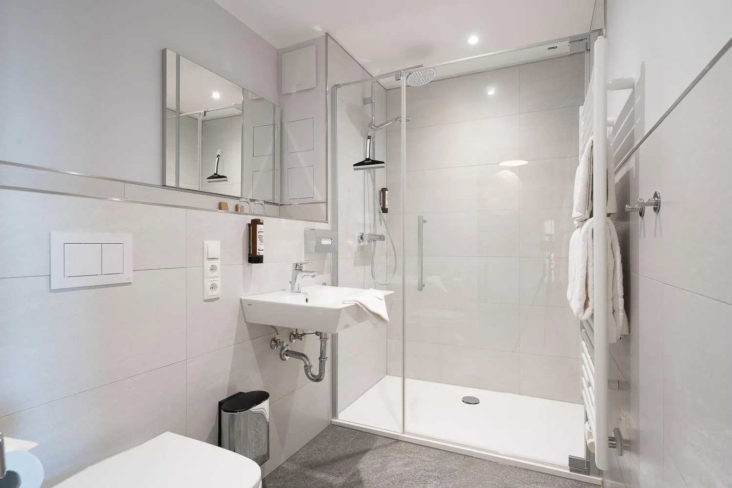 Bathroom in Hotel Ostseewoge