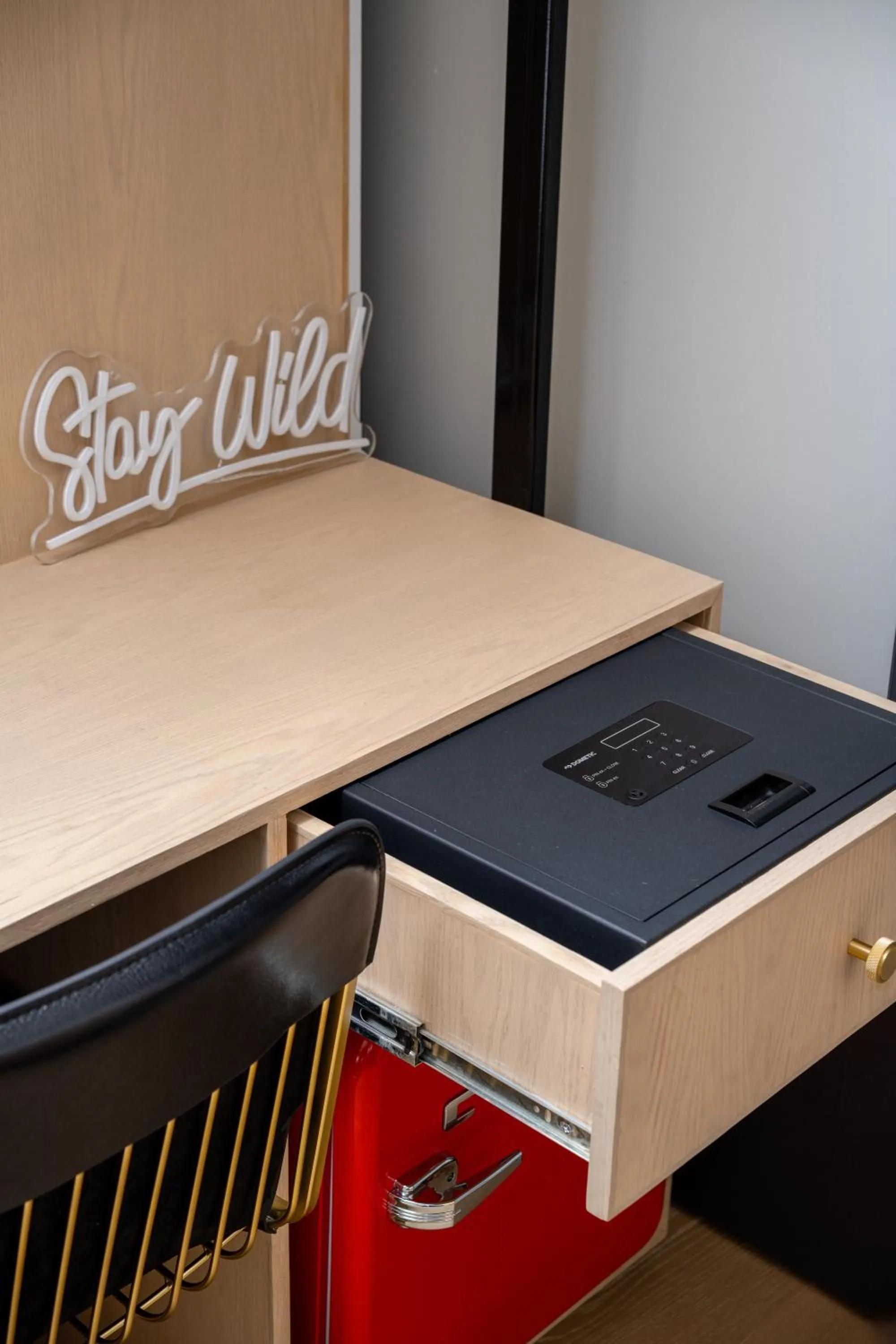 safe in Little Charlie Hotel