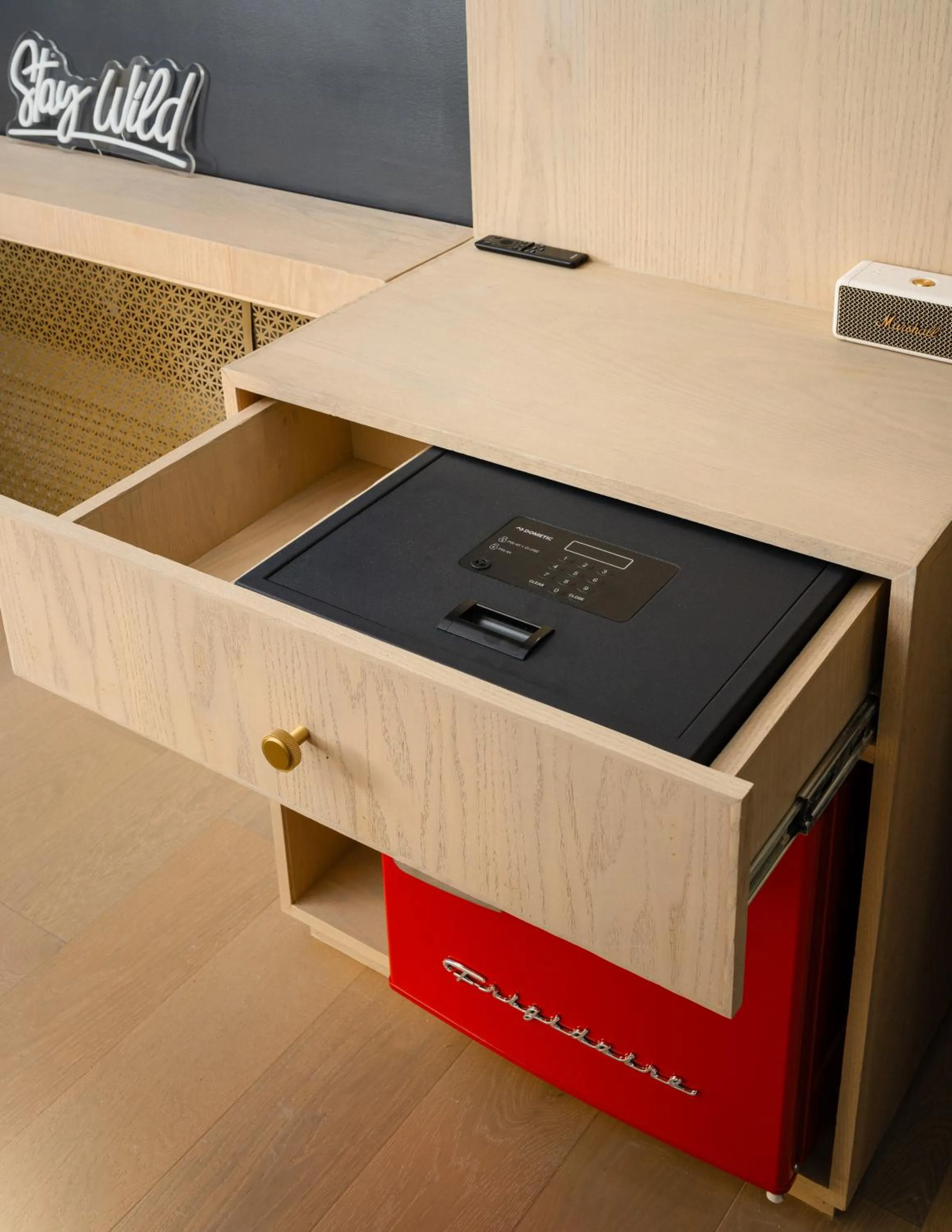 safe in Little Charlie Hotel