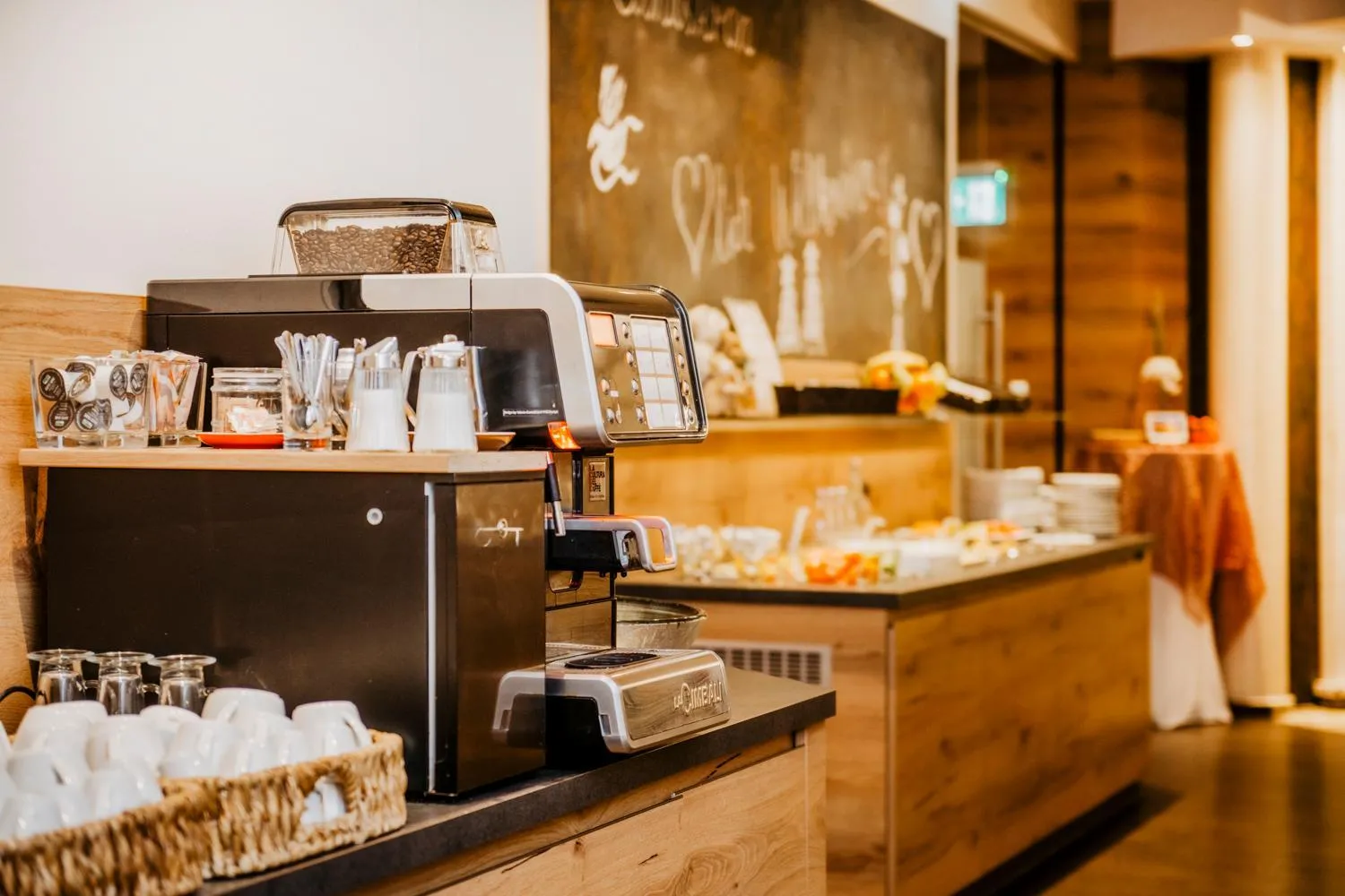 Breakfast in Hotel Landskron