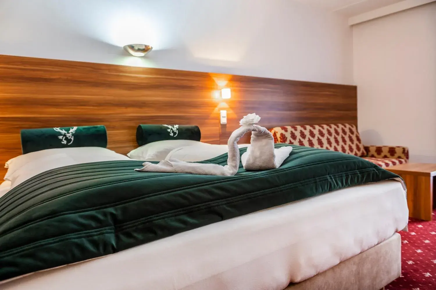 Double Room with Balcony in Hotel Landskron Double Room with Balcony in Hotel Landskron