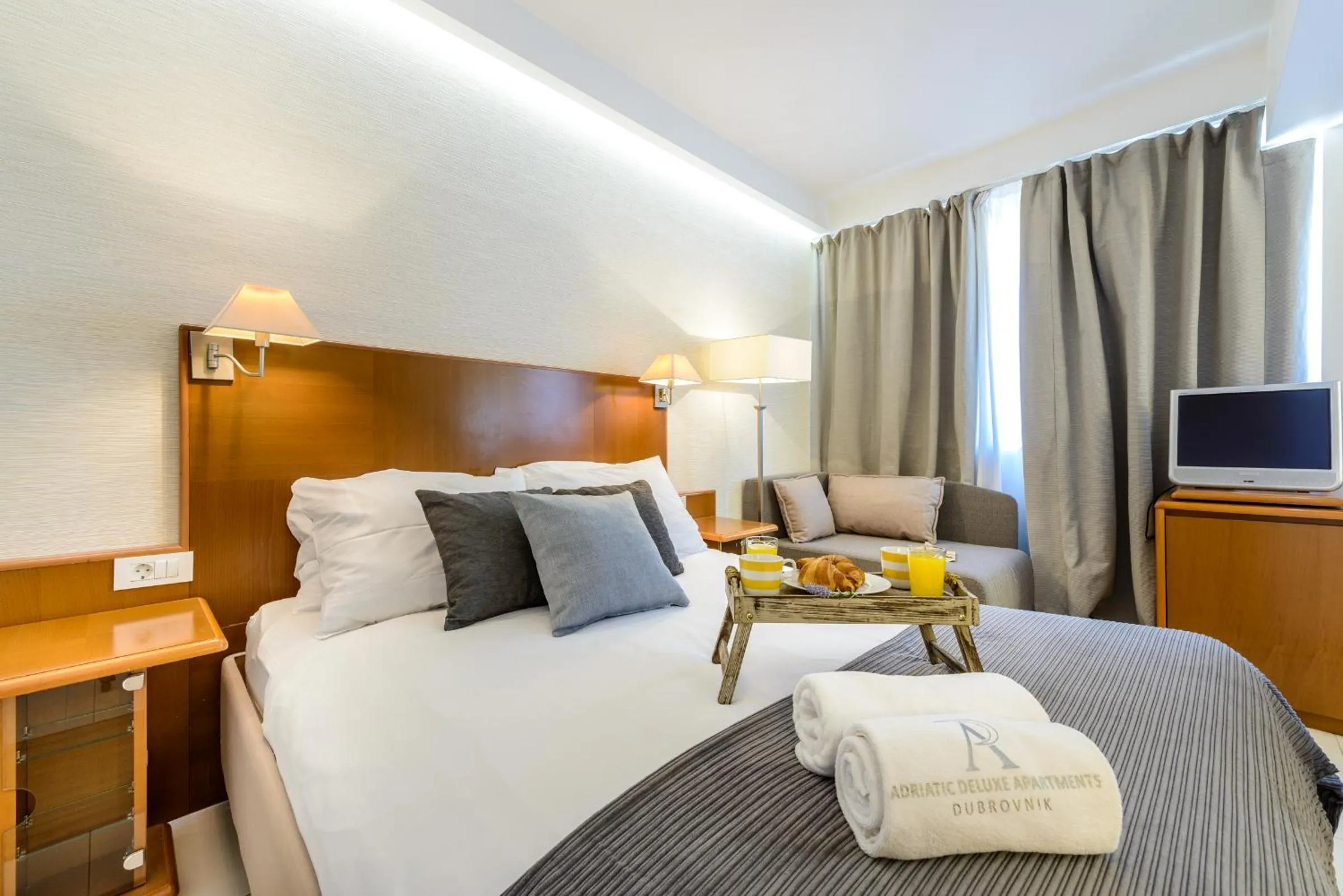Day, Bed in Adriatic Deluxe Apartments
